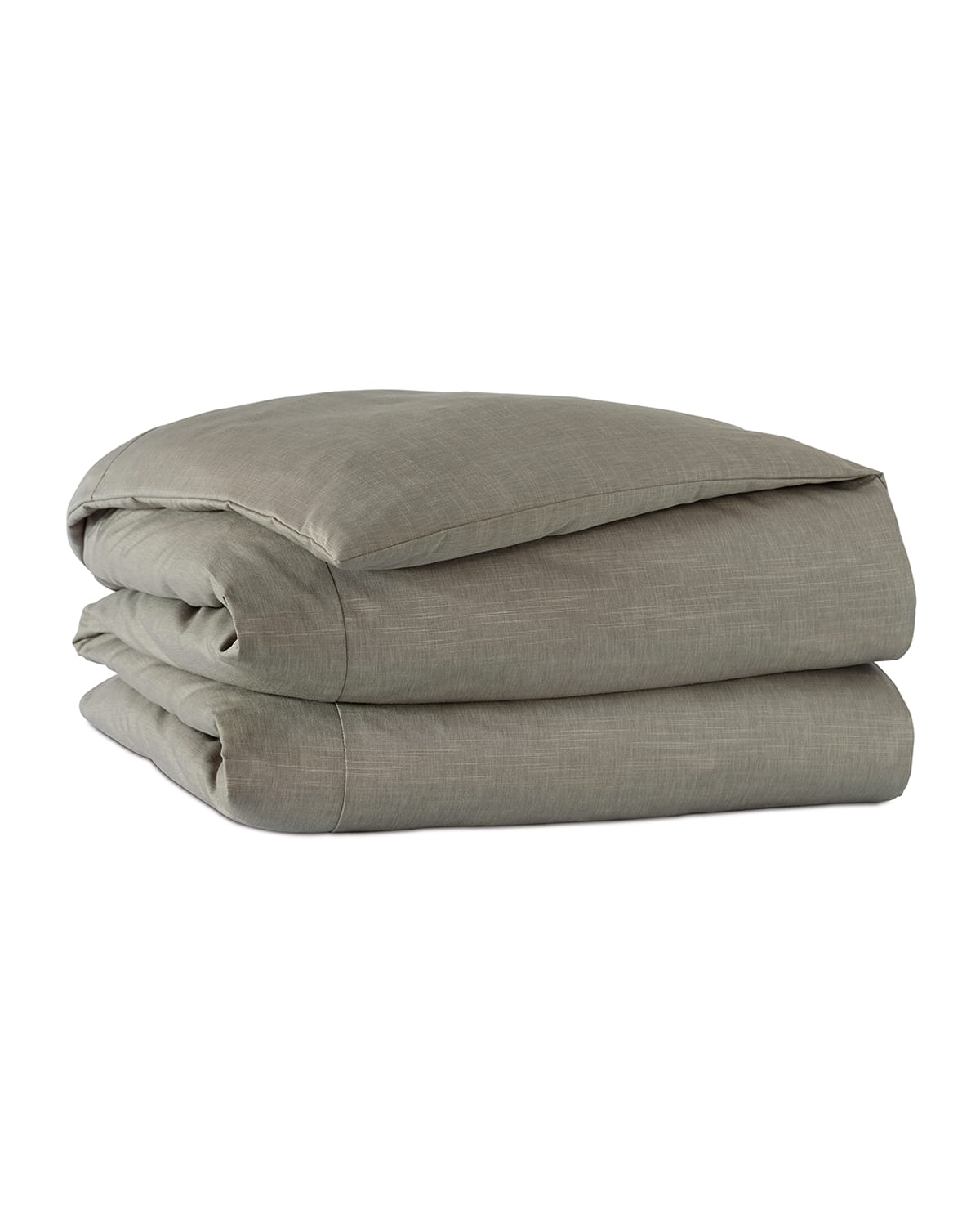 Shop Eastern Accents Echo Oversized Queen Duvet Cover In Warm Gray