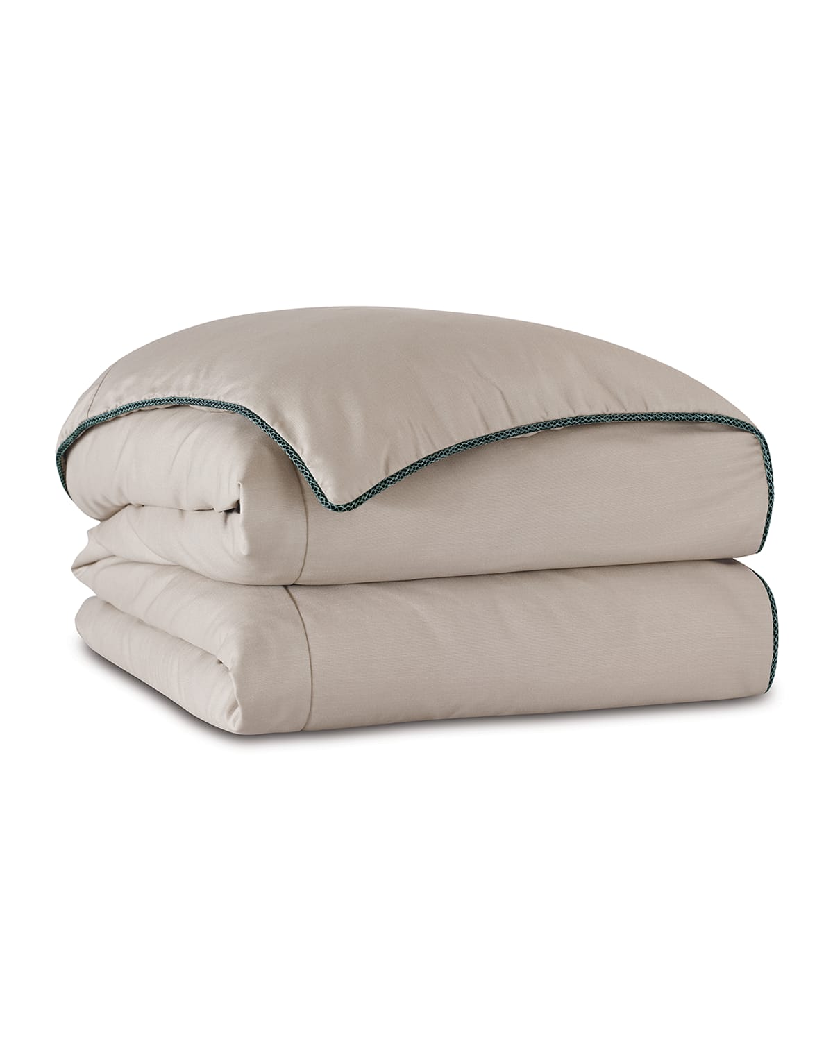 Shop Eastern Accents Maddox Oversized King Duvet Cover In Heather