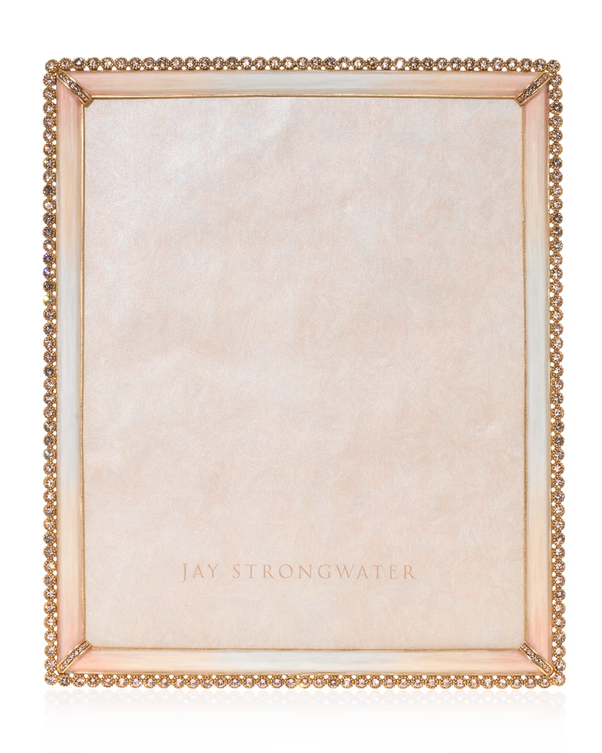 Shop Jay Strongwater Stone Edge Picture Frame, 8" X 10" In Multi