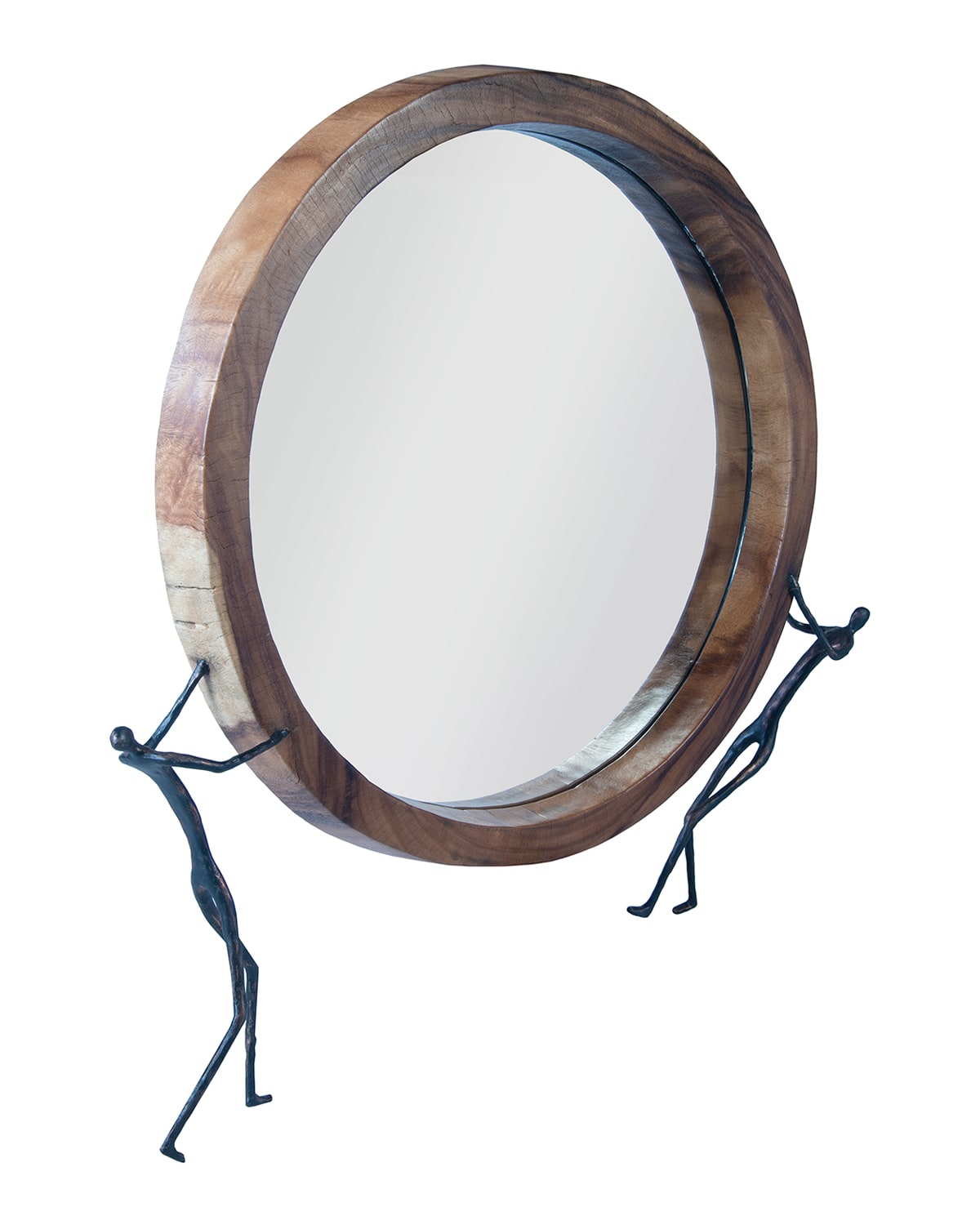 Shop The Phillips Collection Atlas Mirror In Brown/black