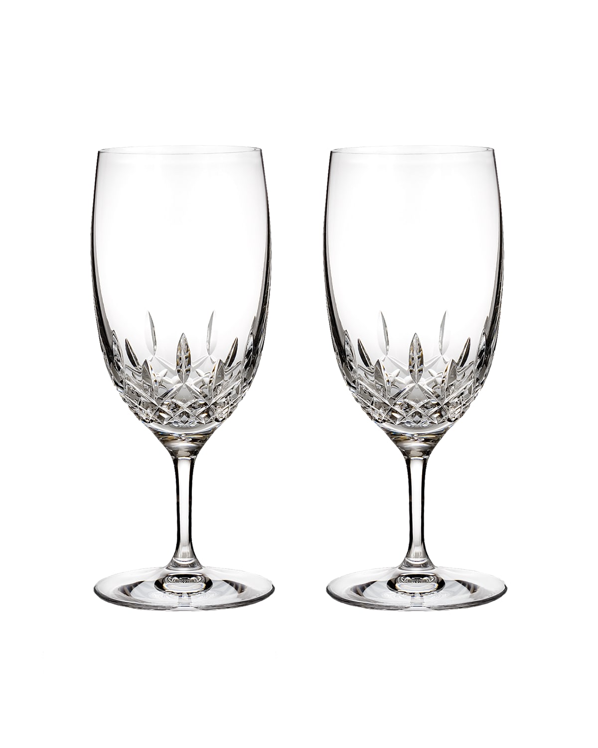 Shop Waterford Crystal Lismore Essence Iced Beverage Glasses, Set Of 2 In Clear