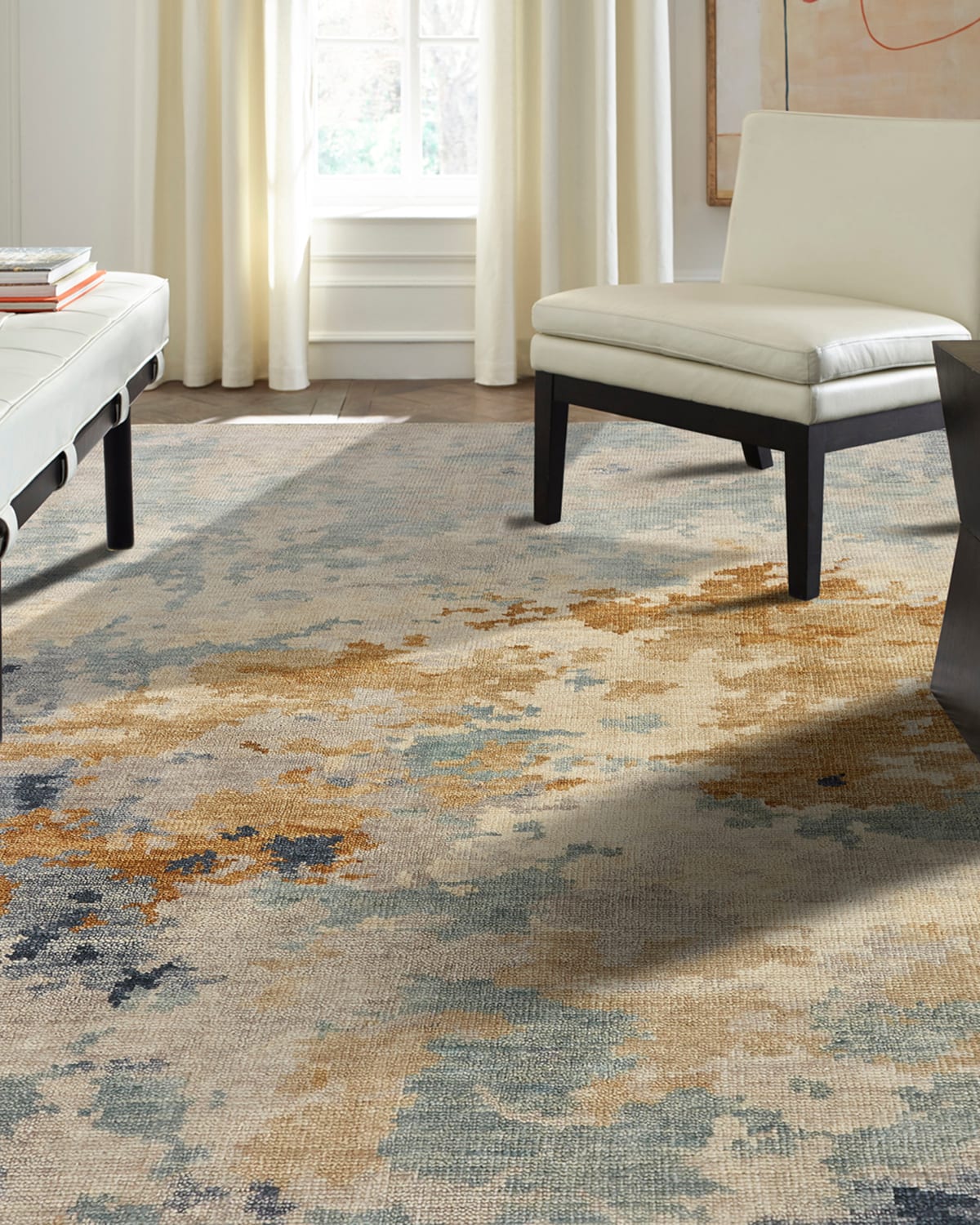HAVEN & LOOM FLYWHEEL HAND-KNOTTED RUG, 3' X 10' 