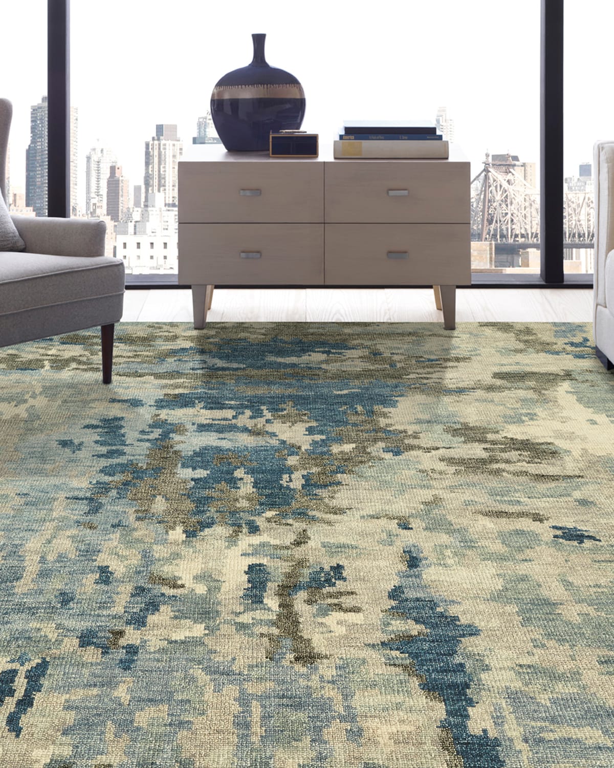 HAVEN & LOOM LAMBETH HAND-KNOTTED RUG, 8' X 10' 