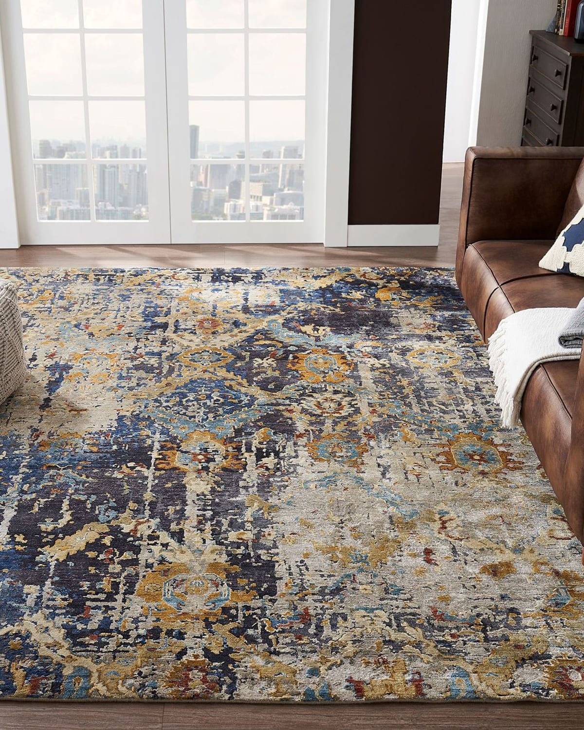 HAVEN & LOOM RAVENHILL HAND-KNOTTED RUG, 6' X 9' 