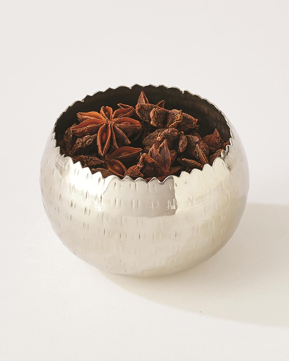 William D Scott Round Small Bowl In Nickel