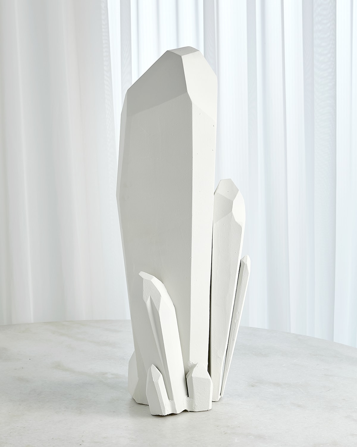 Shop William D Scott Large Stone Sculpture In Matte White