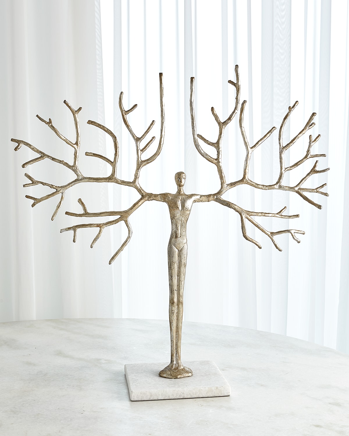 William D Scott Large Tree Man Sculpture