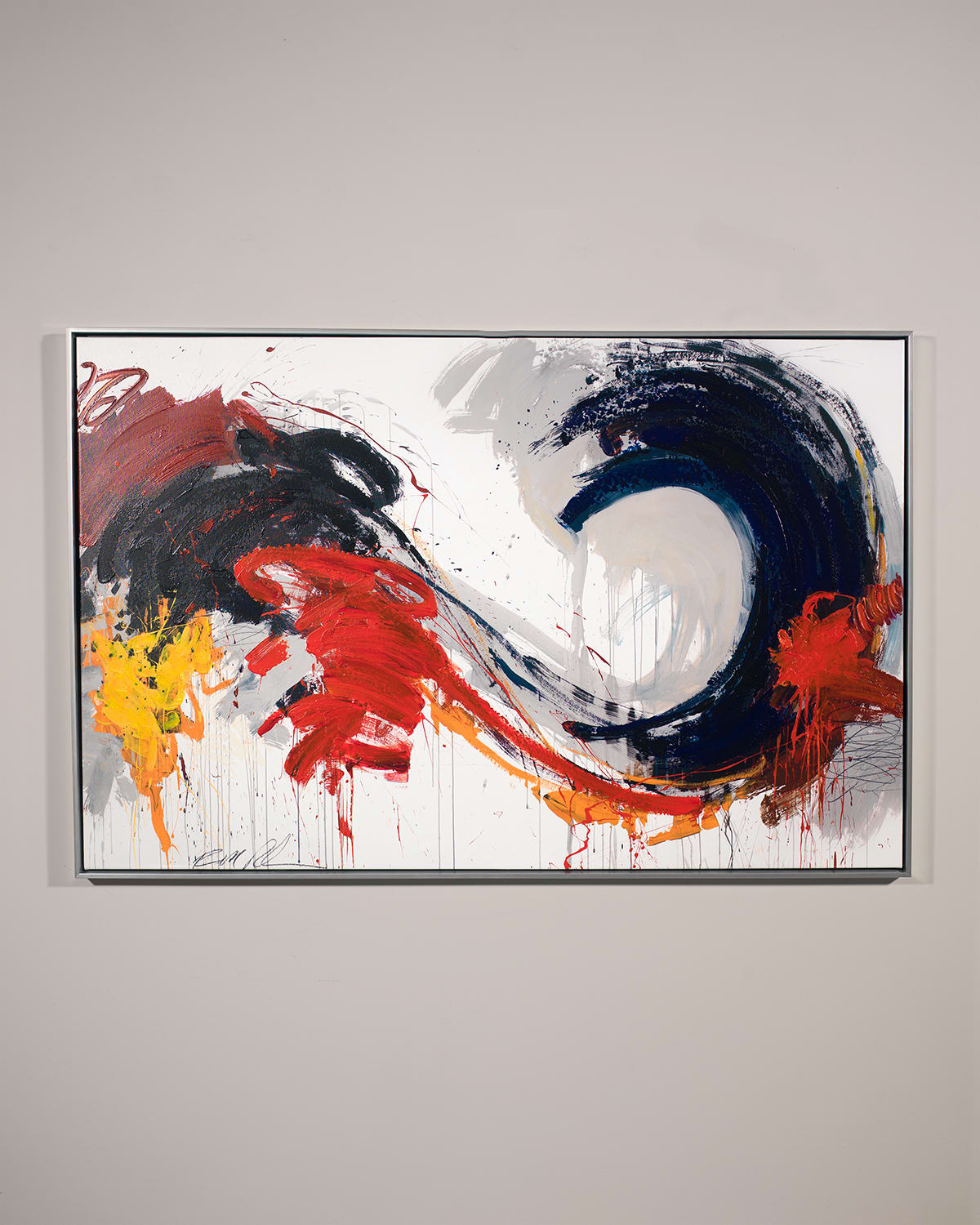 Shop Rfa Fine Art Swirl Wall Art By Robert Robinson In Multi