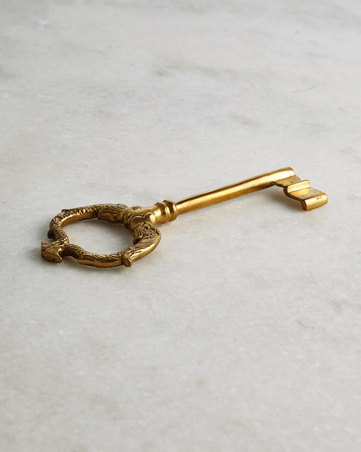 Shop William D Scott Double Dolphin Key In Brass
