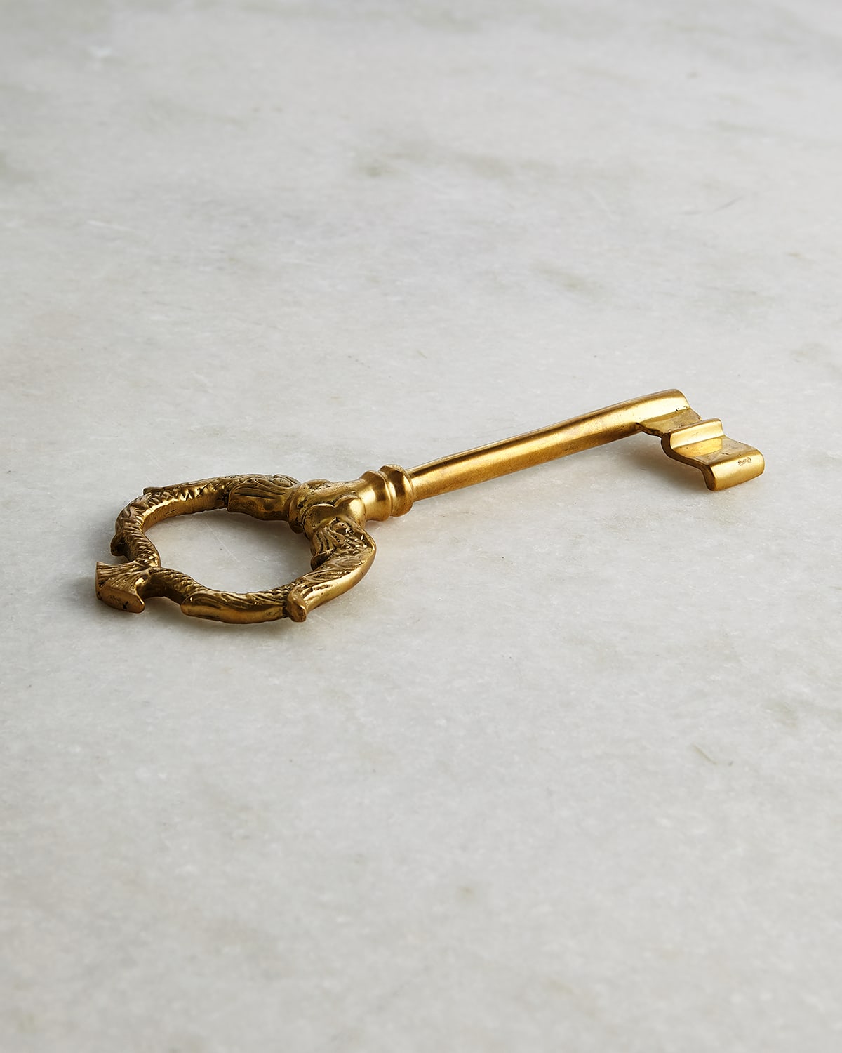 William D Scott Double Dolphin Key In Brass