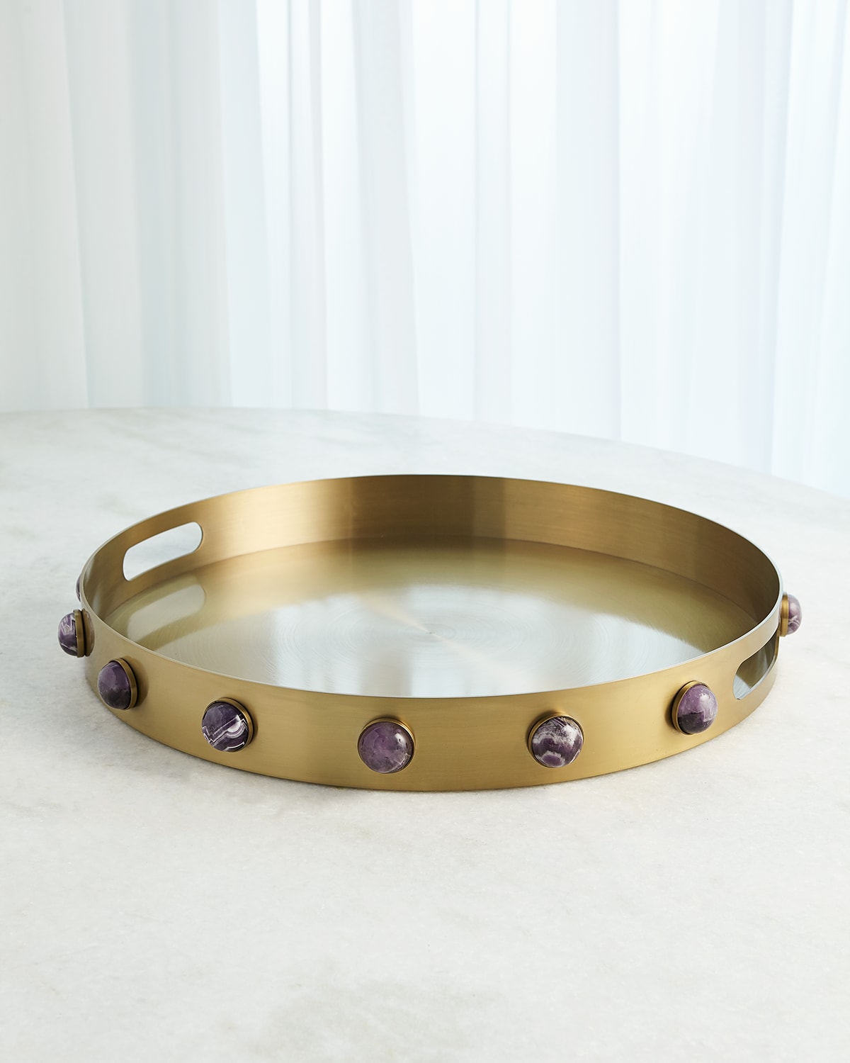 Shop Emporium Home For William D Scott Pandora Tray In Amethyst