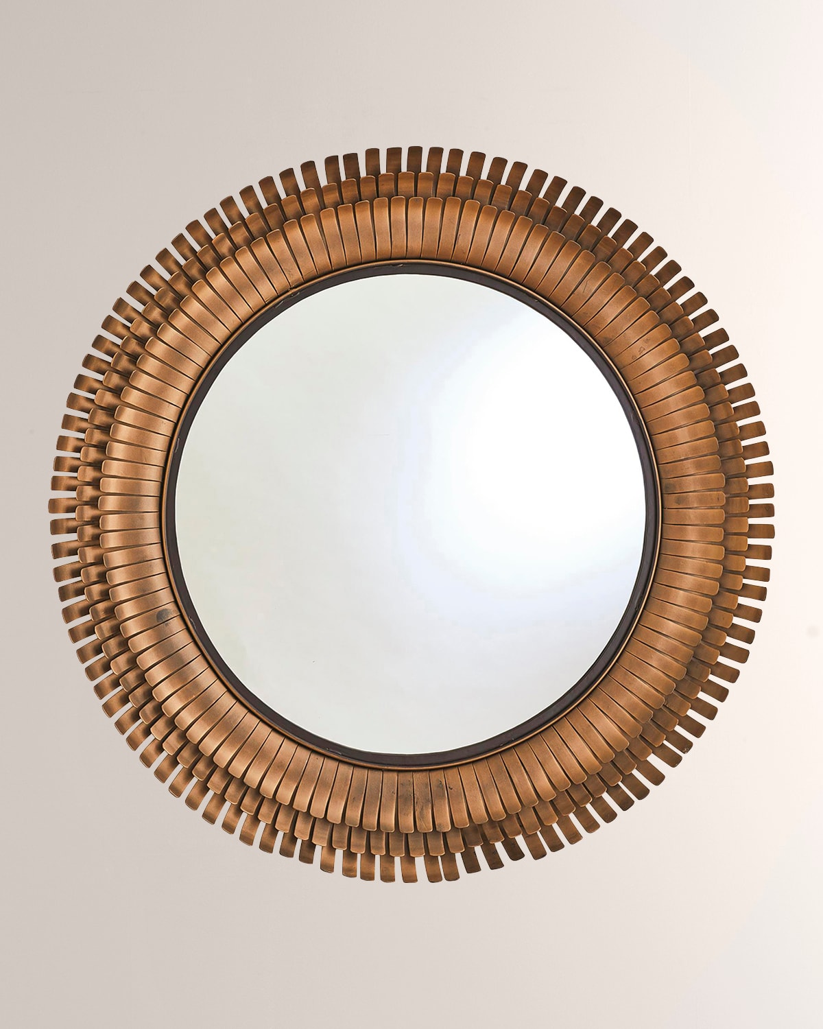 Layered Sunburst Wall Mirror