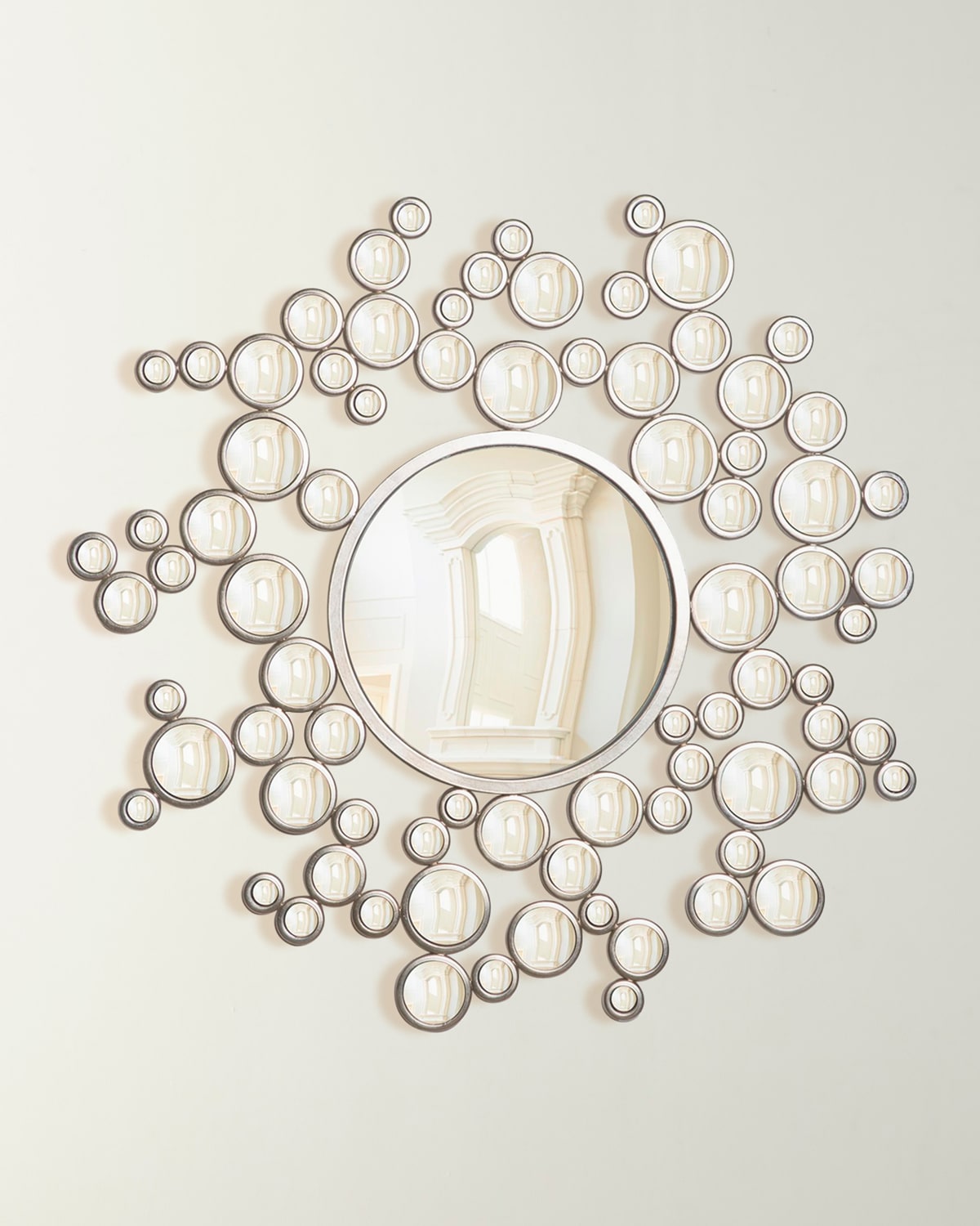 Emporium Home For William D Scott Aquarius Mirror In Gold Leaf