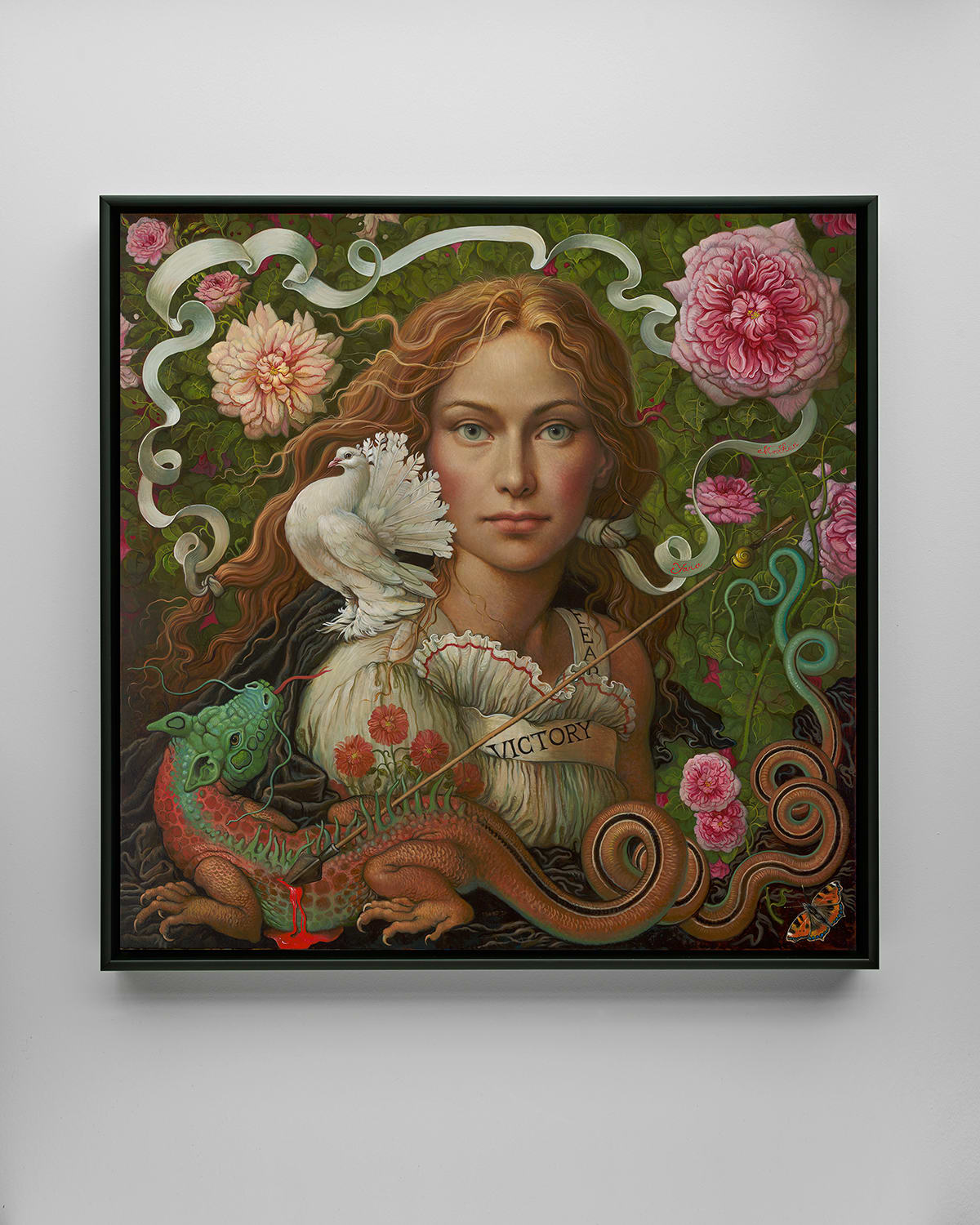 Yana Movchan Slay Your Dragon Giclee Art