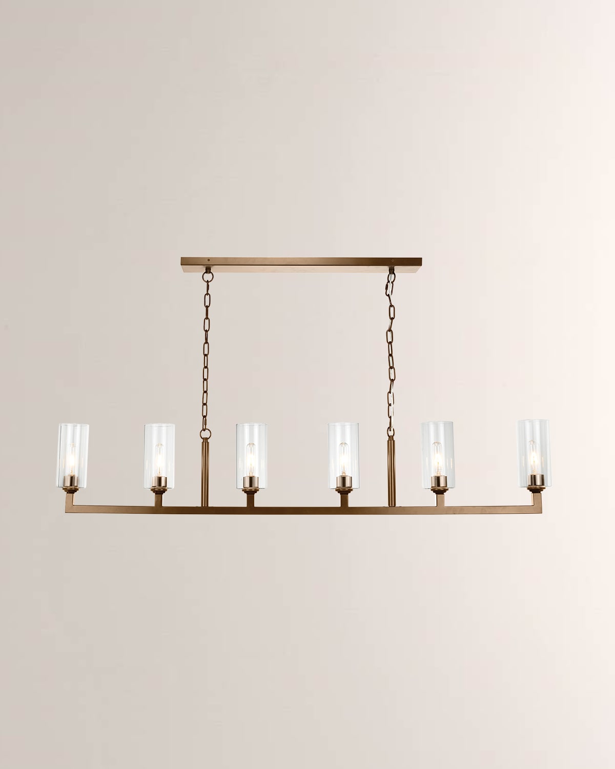 Jamie Young Linear 8-light Chandelier