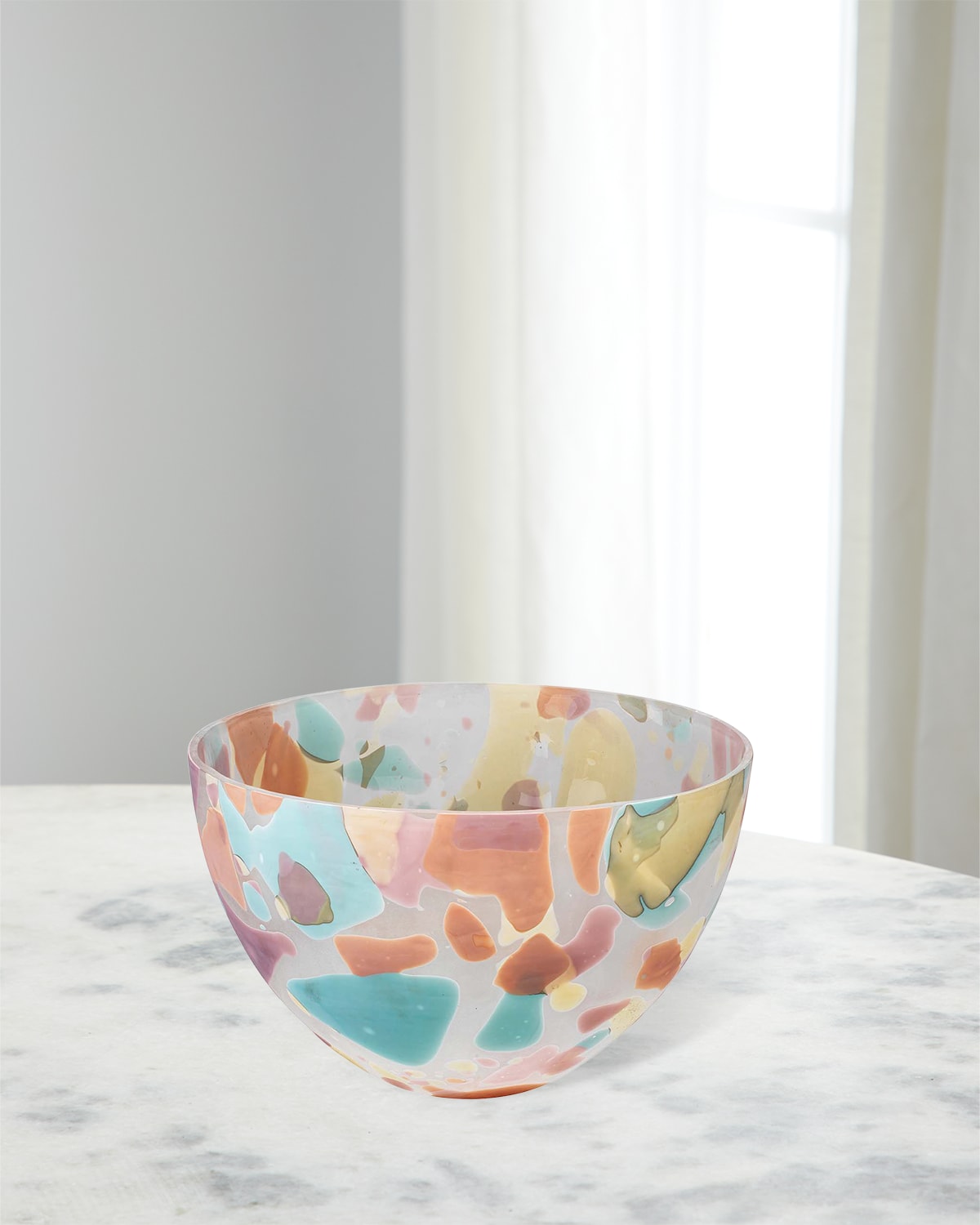 Shop Jamie Young Large Watercolor Bowl In Multicolored