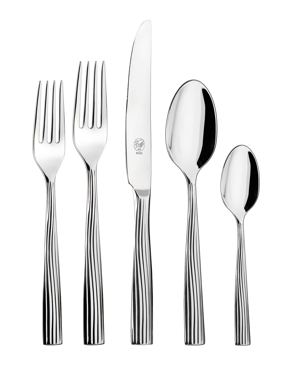 Broggi For Vista Alegre 20-piece Sedona Flatware Set In Silver