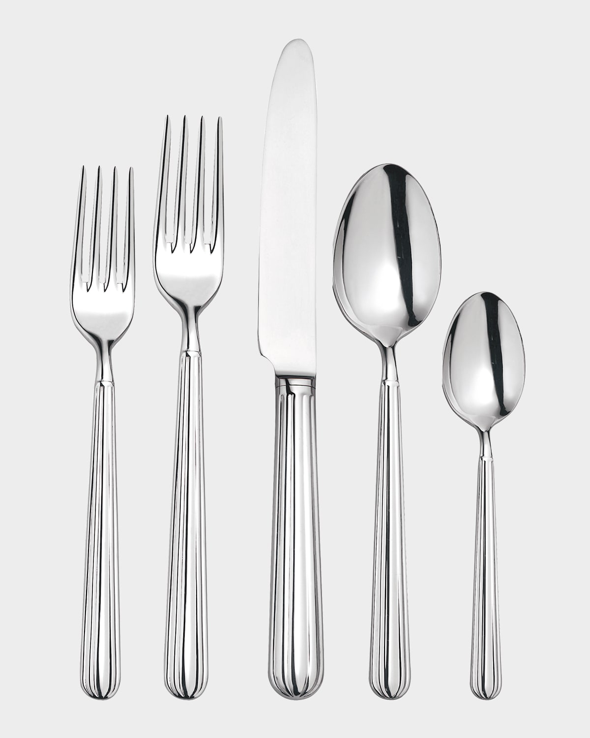 Broggi For Vista Alegre 20-piece Metropolitan Flatware Set In Silver
