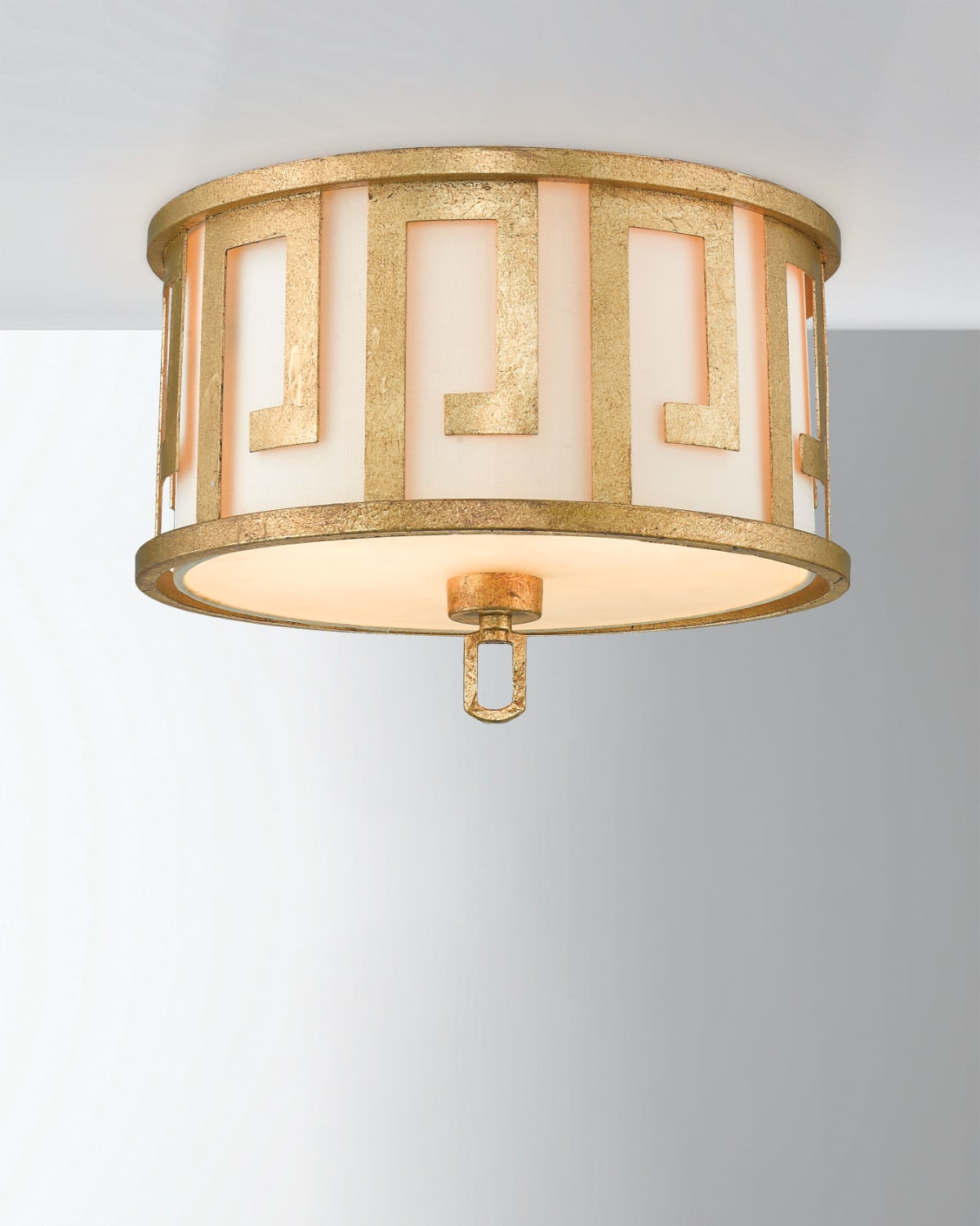 Shop Lucas + Mckearn Lemuria Flush Mount In Gold