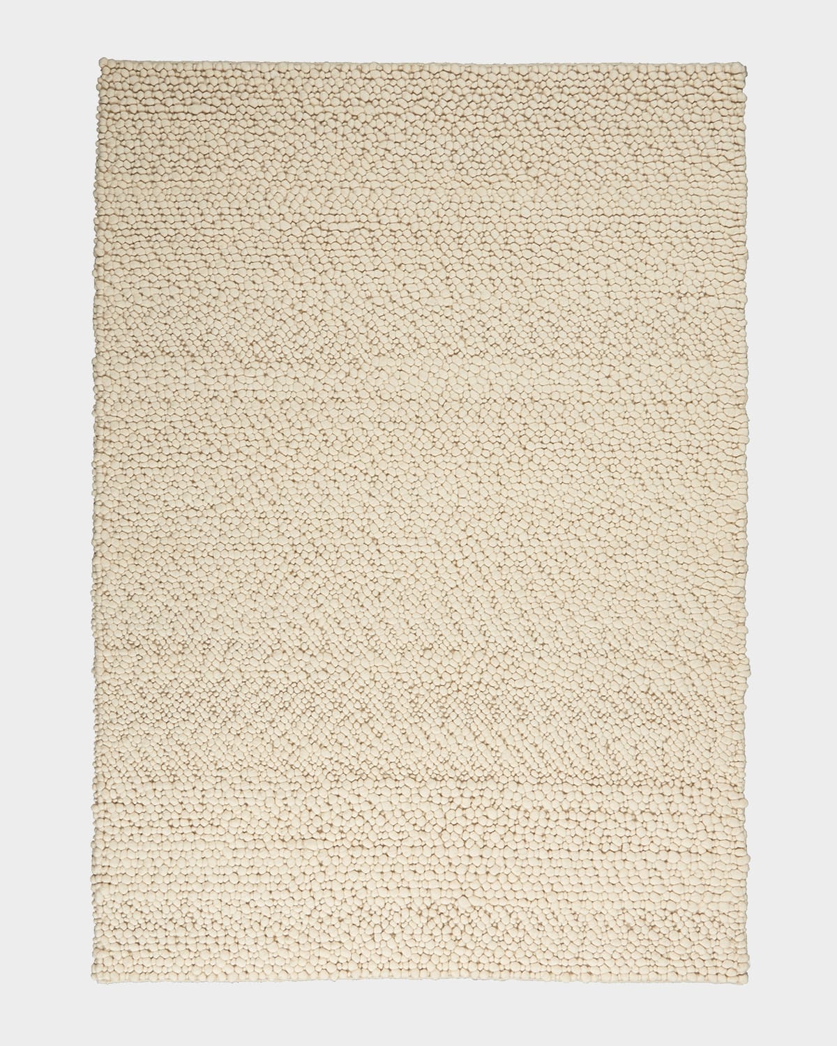 Calvin Klein Riverstone Hand-knotted Rug, 5' X 8' In Ivory