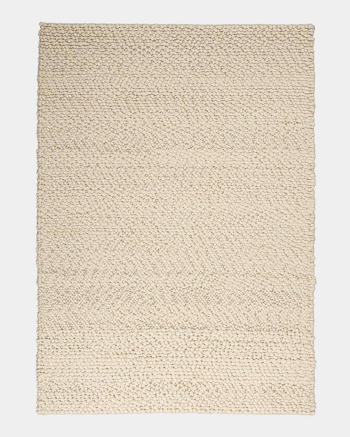 Calvin Klein Riverstone Hand-knotted Rug, 9' X 12' In Ivory