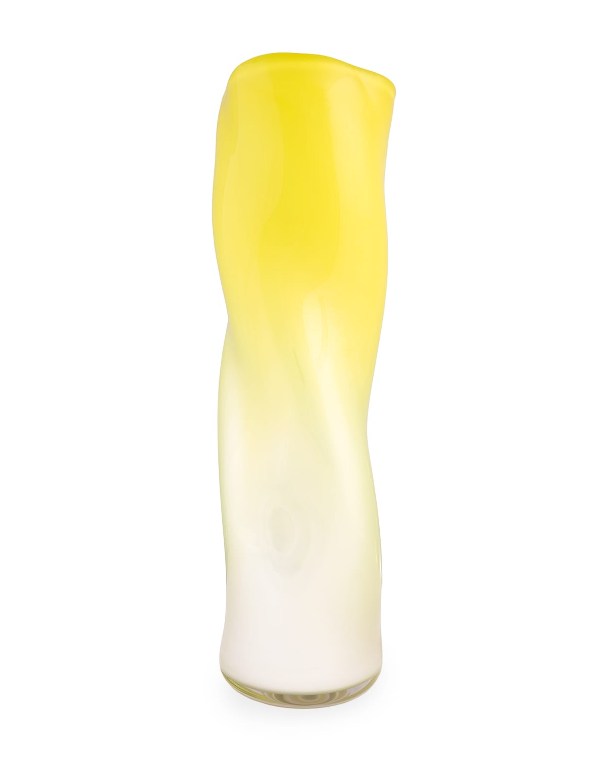 Shop Feyz Studio Tall Vase - Mirrored Yellow
