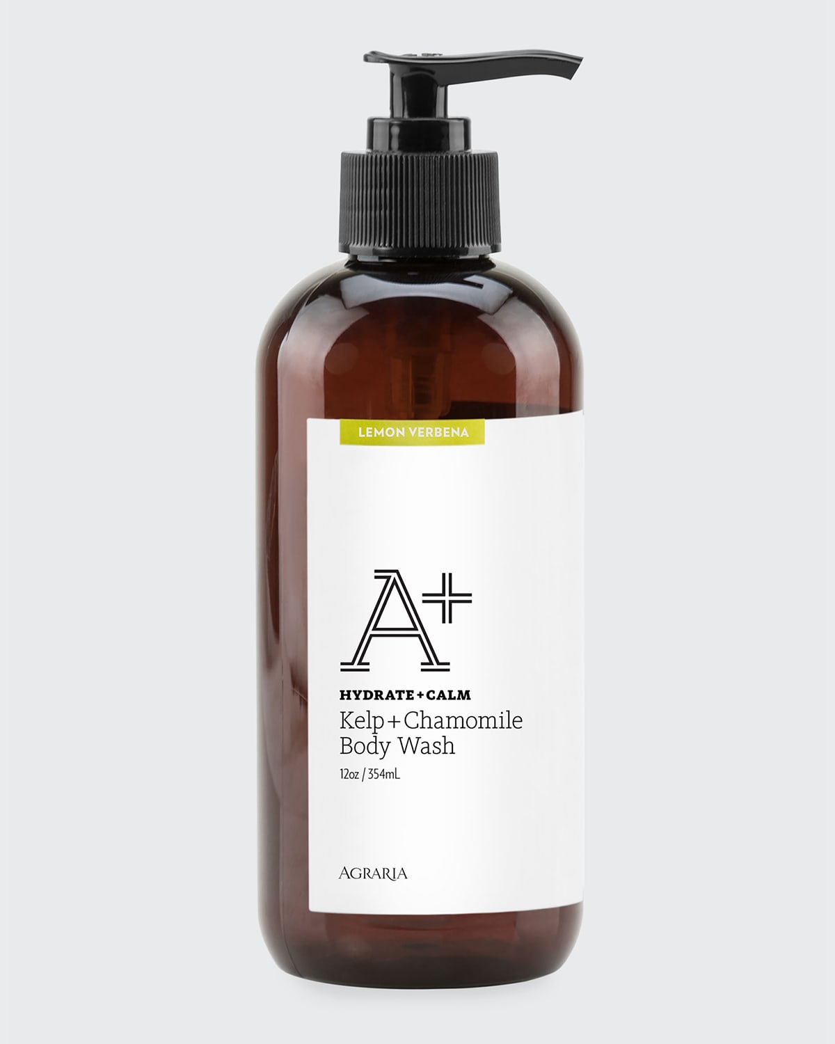 Lemon Verbena A+ Kelp + Chamomile Body Wash, 12 oz./ 354 mL