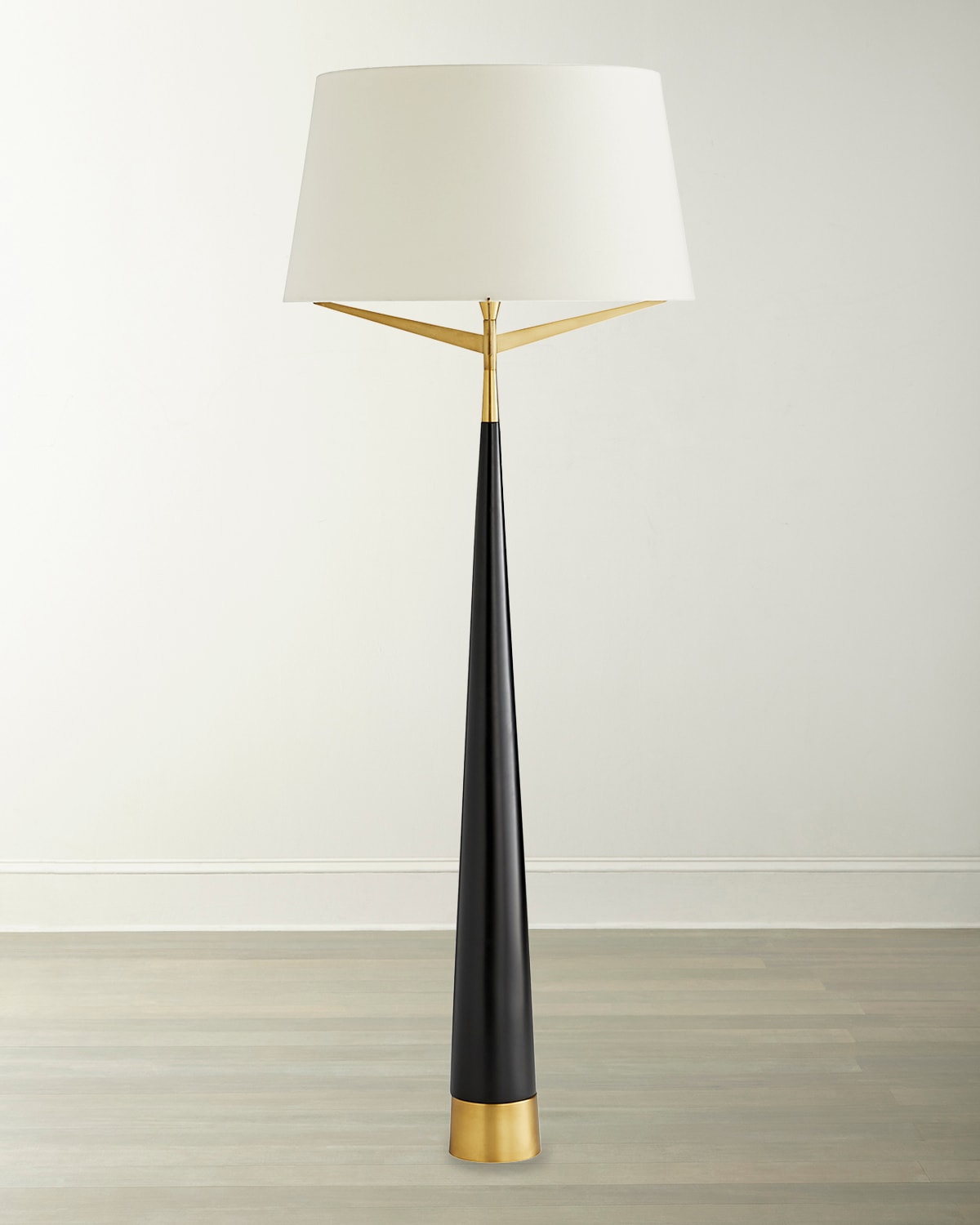 Shop Arteriors Elden Floor Lamp In Black