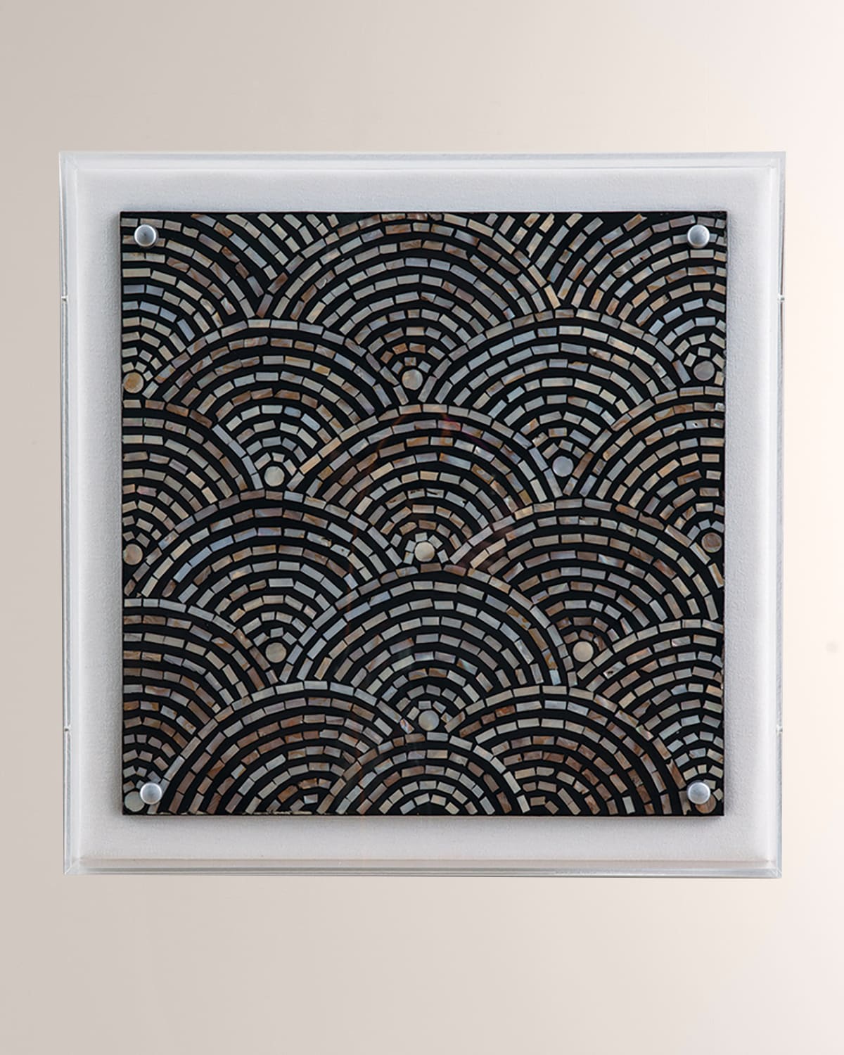 Port 68 Wave Indoor Wall Panel In Black