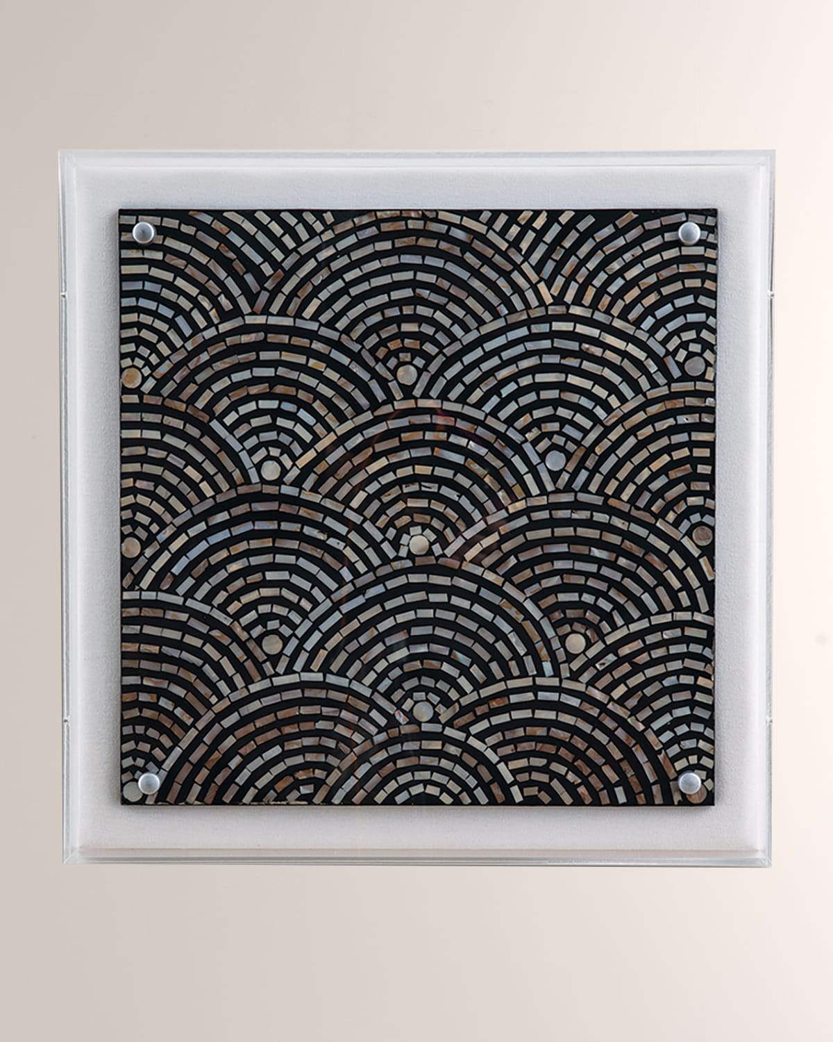 Shop Port 68 Wave Indoor Wall Panel In Black