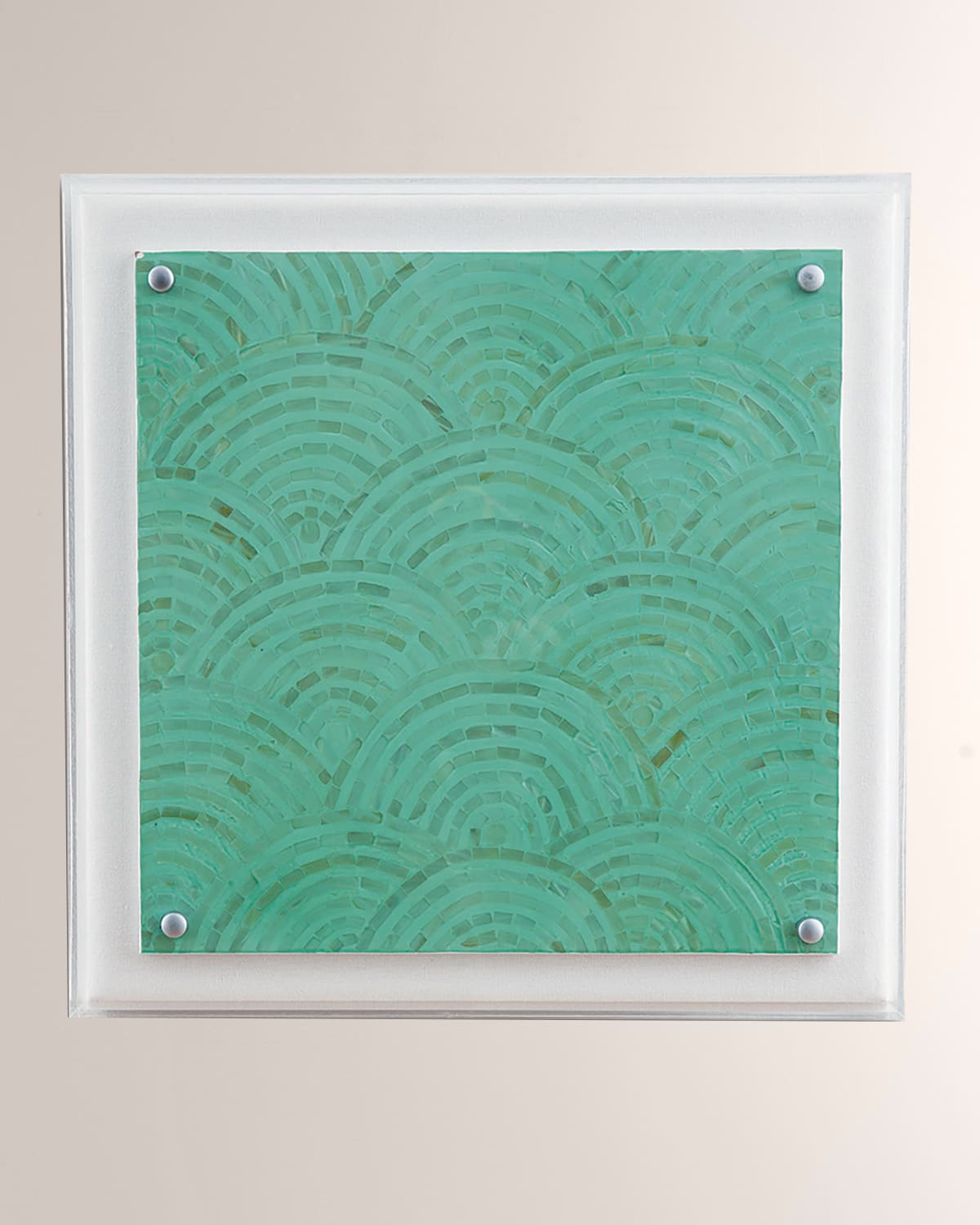 Port 68 Laguna Indoor Wall Panel In Turquoise