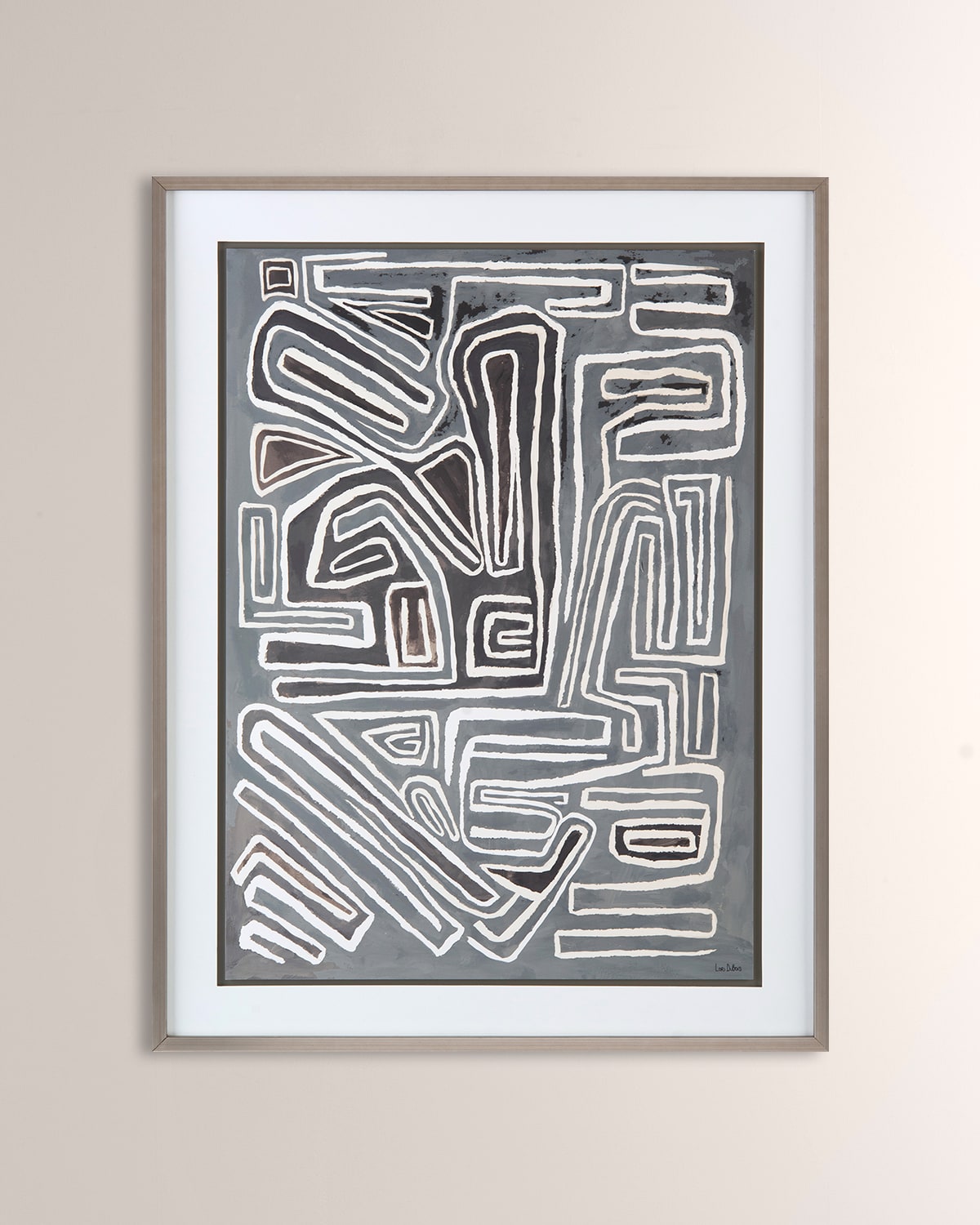 Shop John-richard Collection Centric Ii Print On Paper By Lori Dubois In Multi
