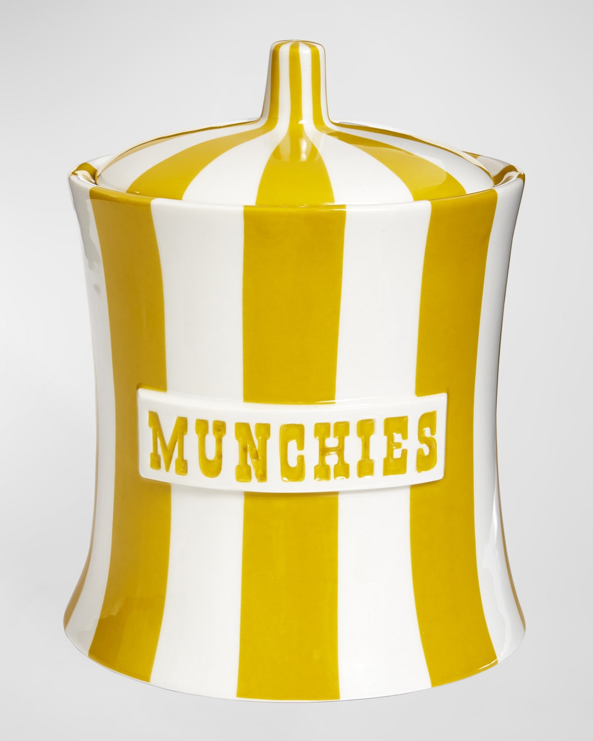 Shop Jonathan Adler Vice Munchies Canister In Yellow