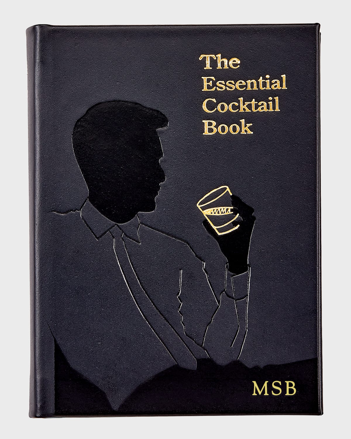 Shop Graphic Image The Essential Cocktail Book, Personalized In Black