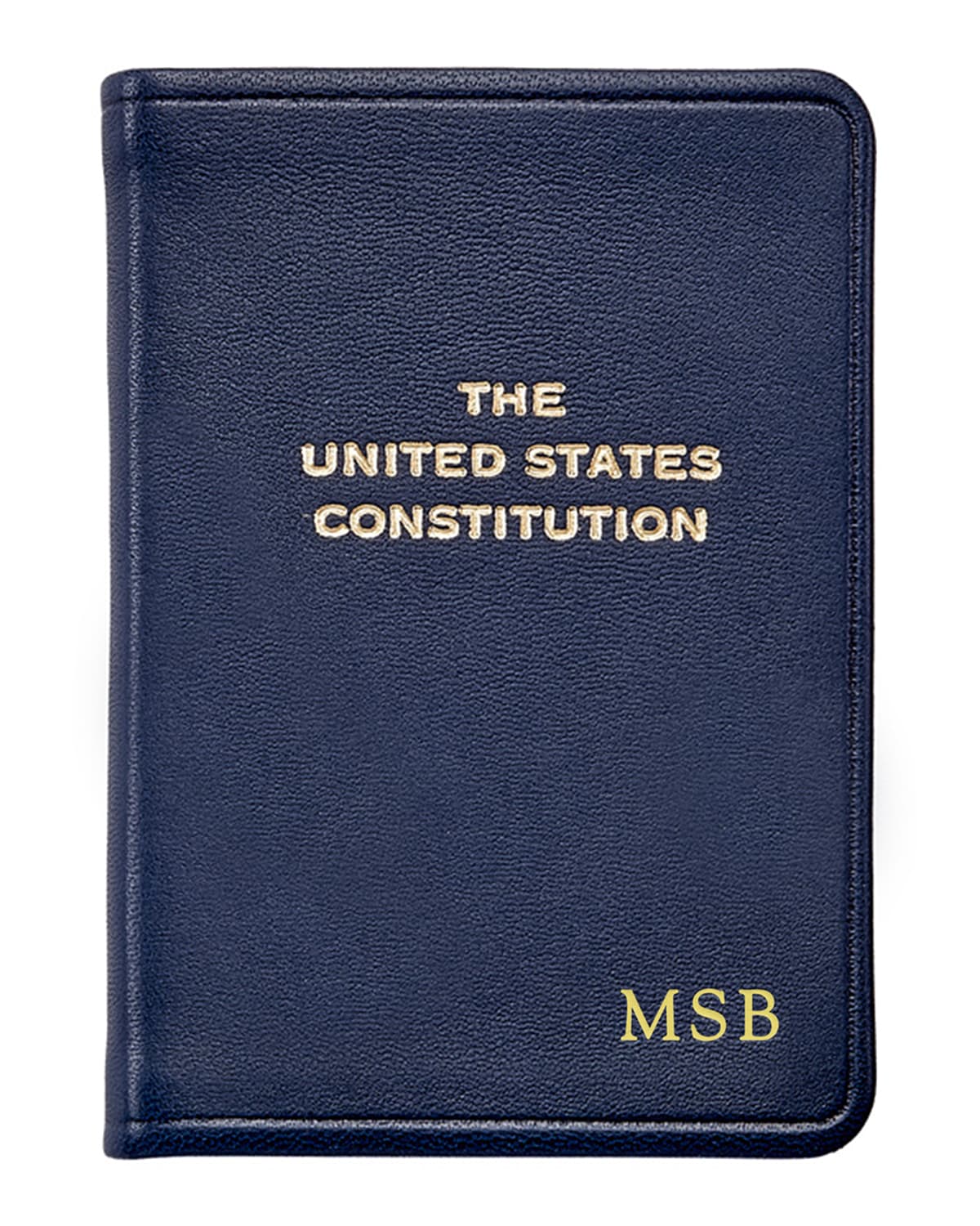 Shop Graphic Image Mini Constitution Book In Blue
