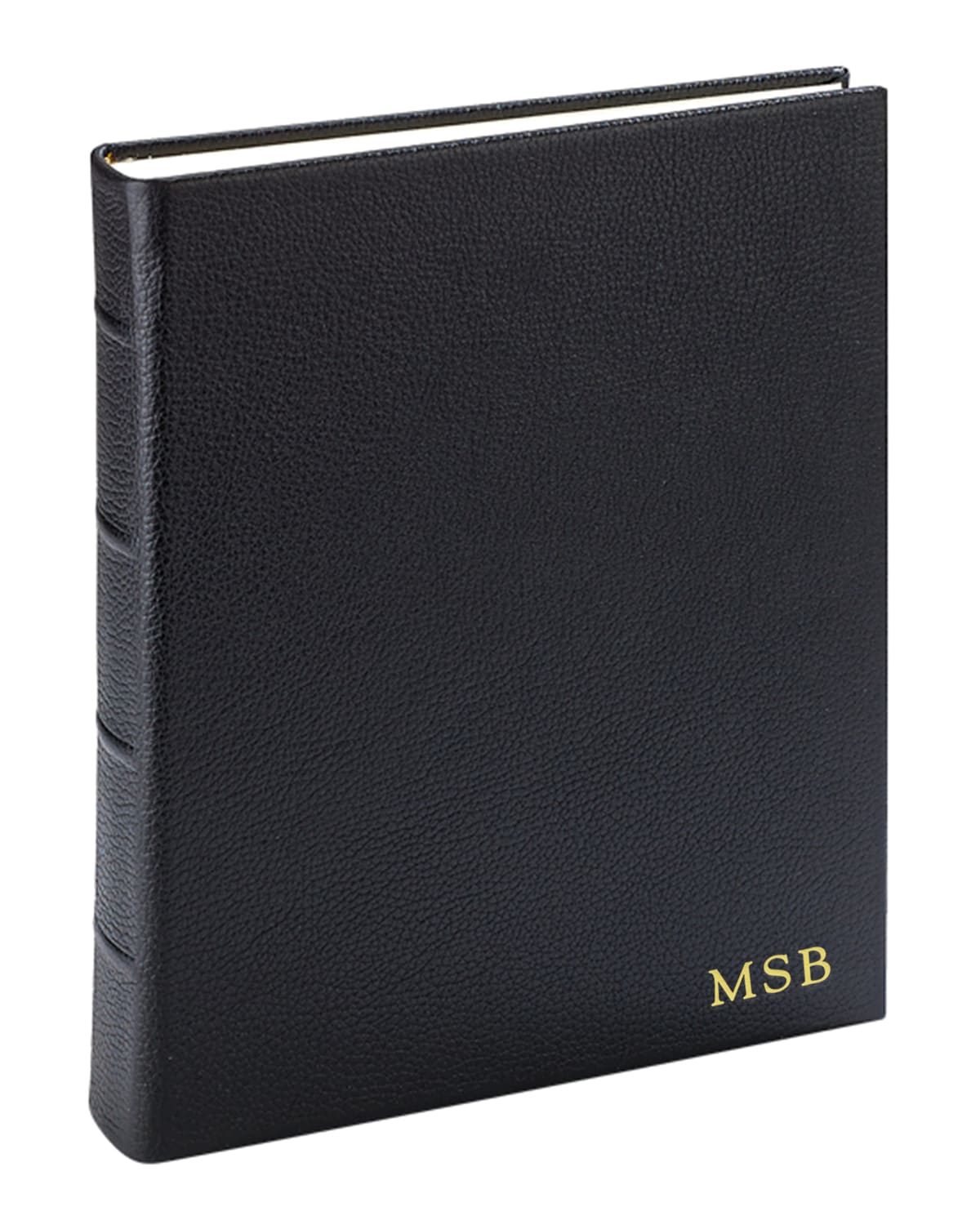 Graphic Image Junior Bound Leather Photo Album In Green