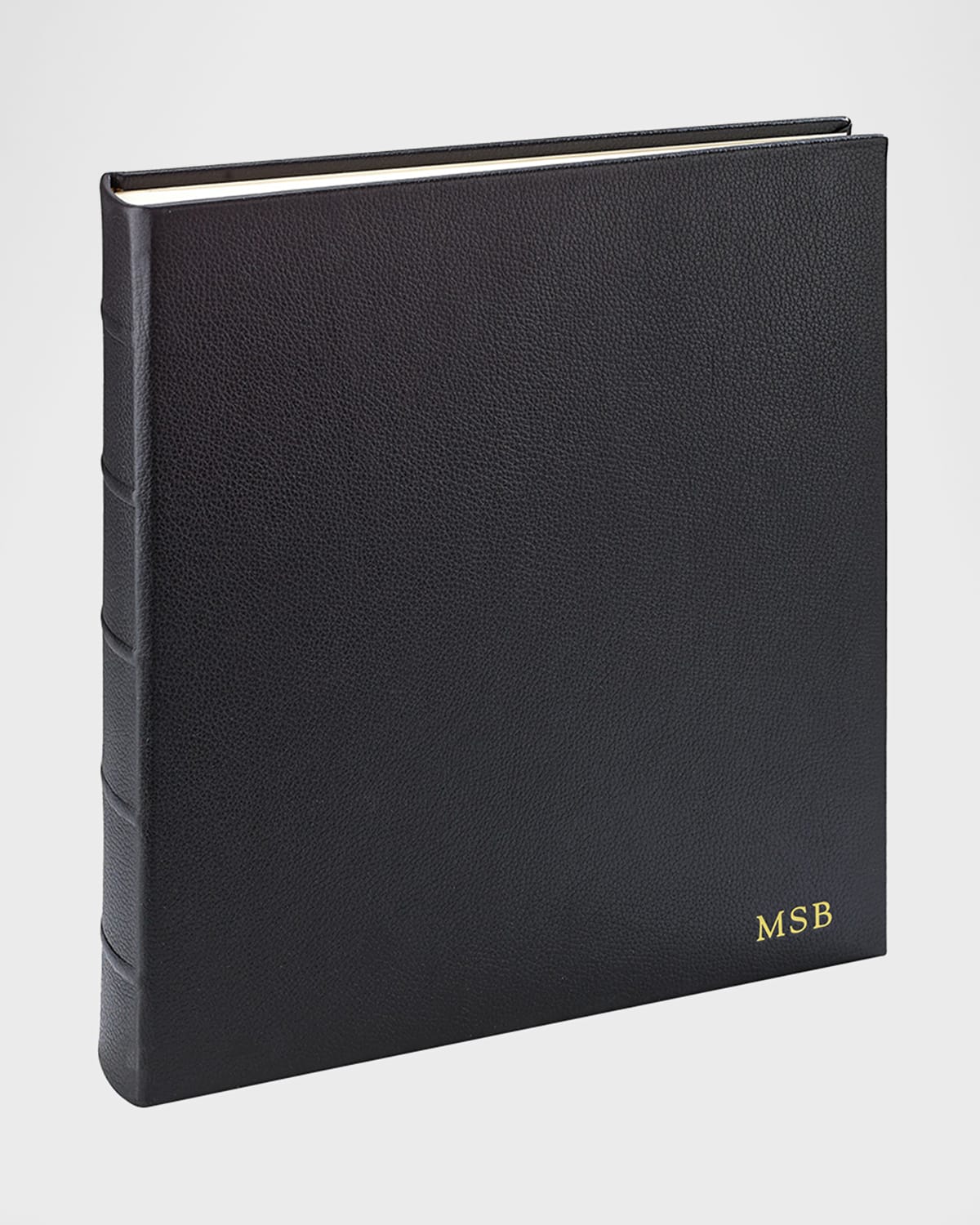 Graphic Image Large Bound Photo Album In Black