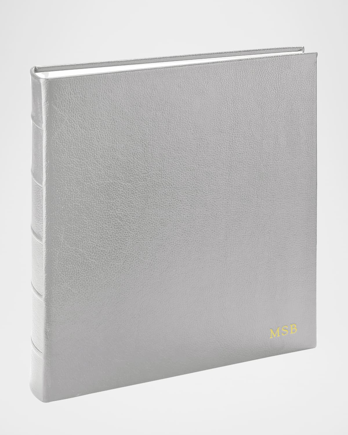 Graphic Image Large Bound Photo Album In Light Grey