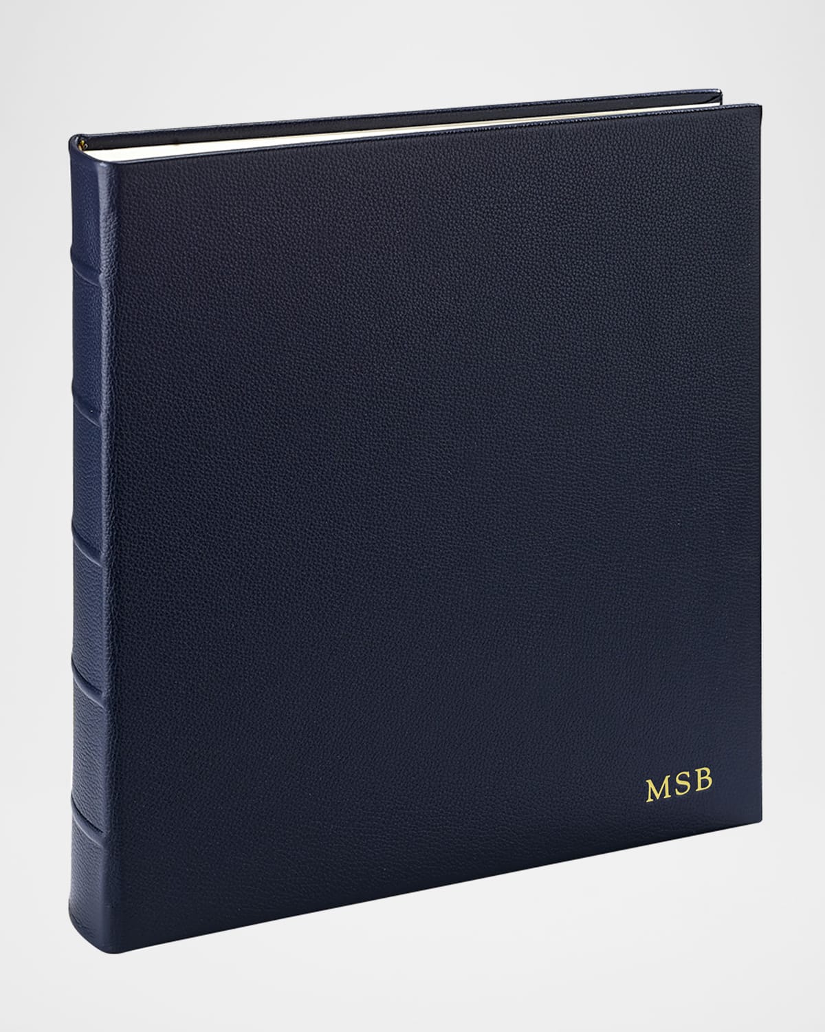 Graphic Image Large Bound Photo Album In Navy