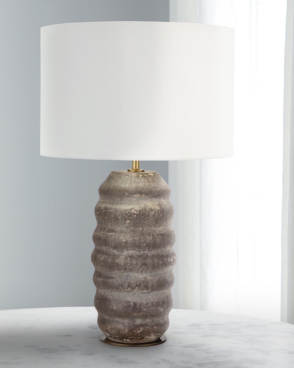 Shop Regina Andrew Ola Ceramic Table Lamp In Brown