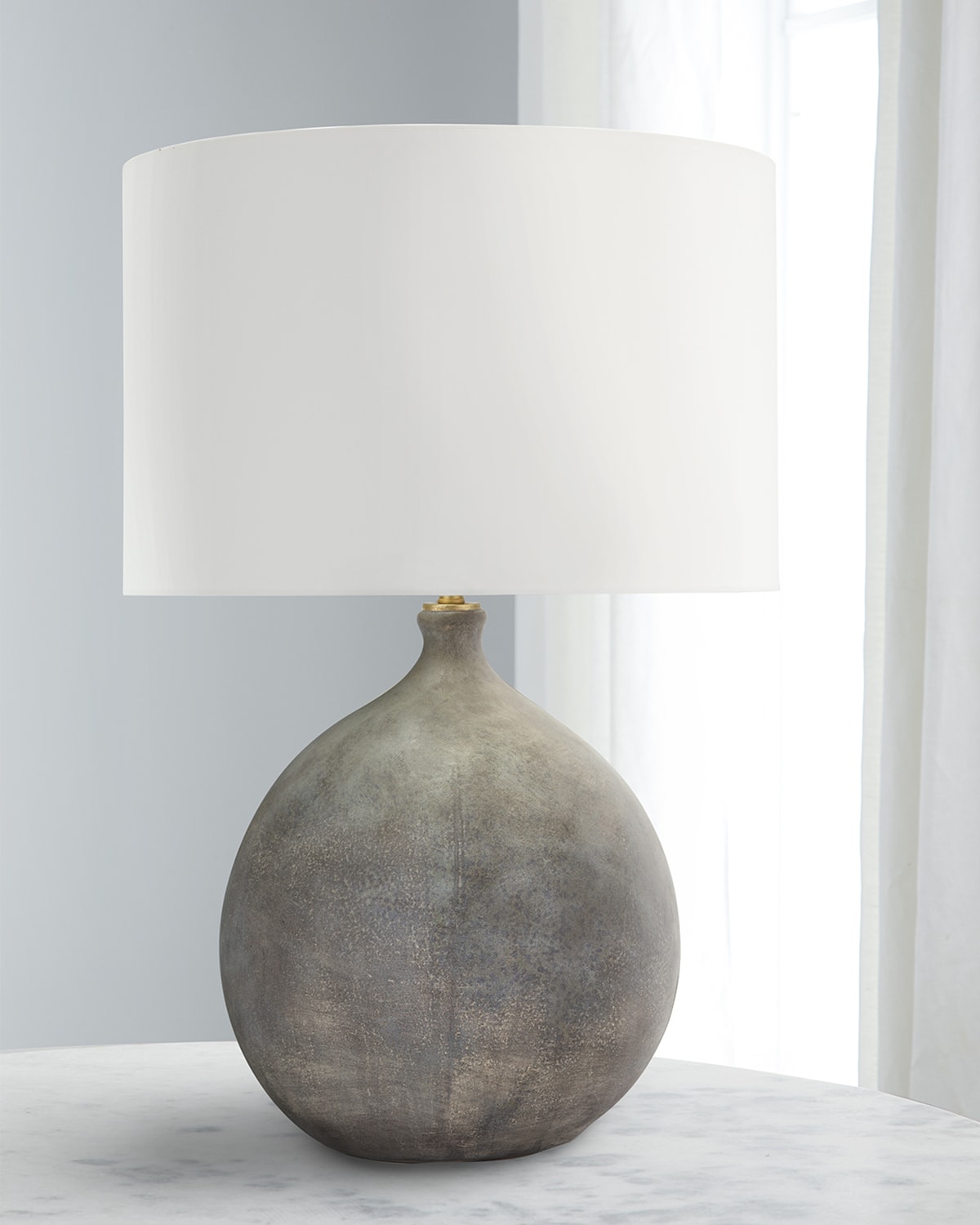 Shop Regina Andrew Dover Ceramic Table Lamp In Brown