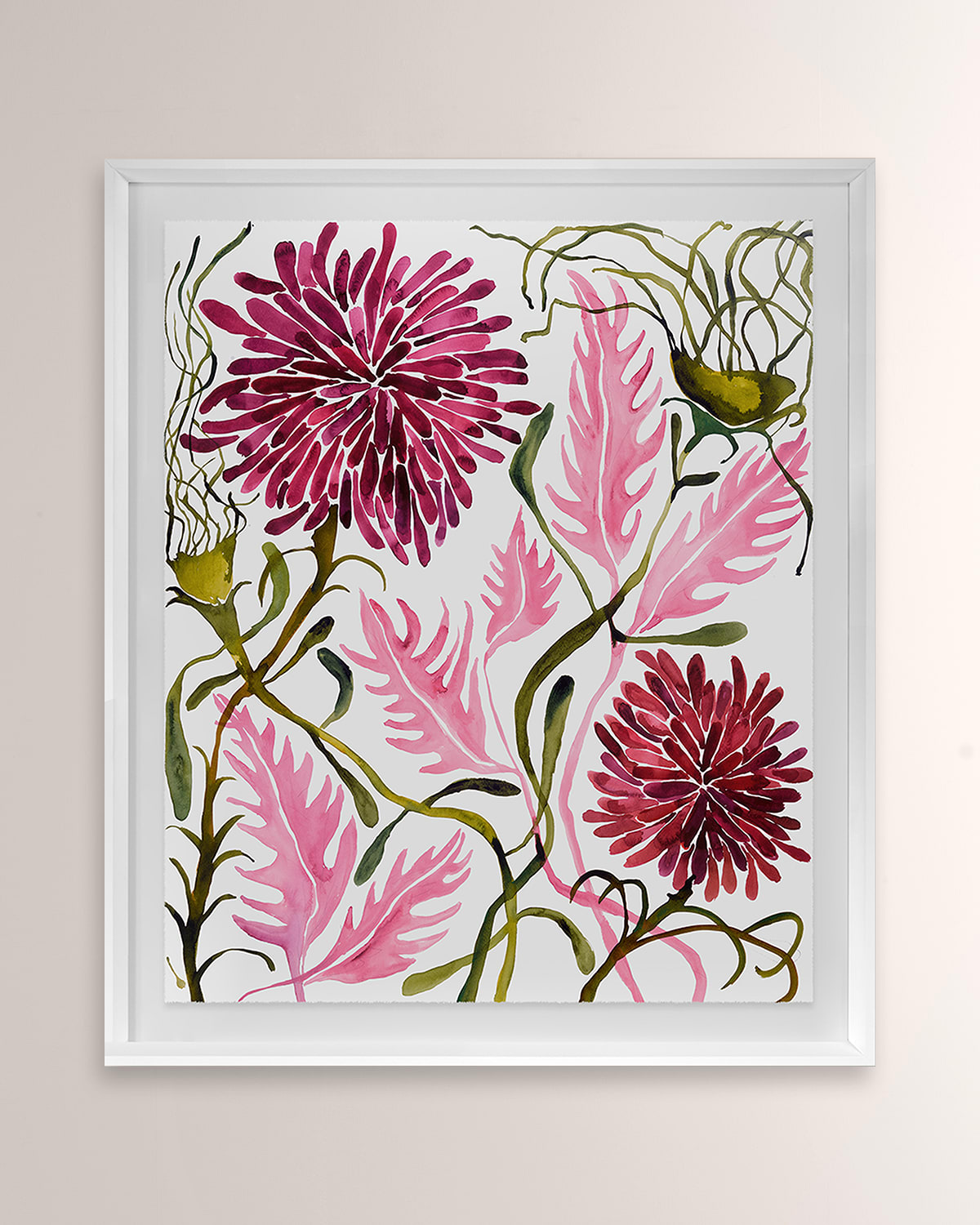 Wildflowers XVIII Digital Art Print by Judith Bigham