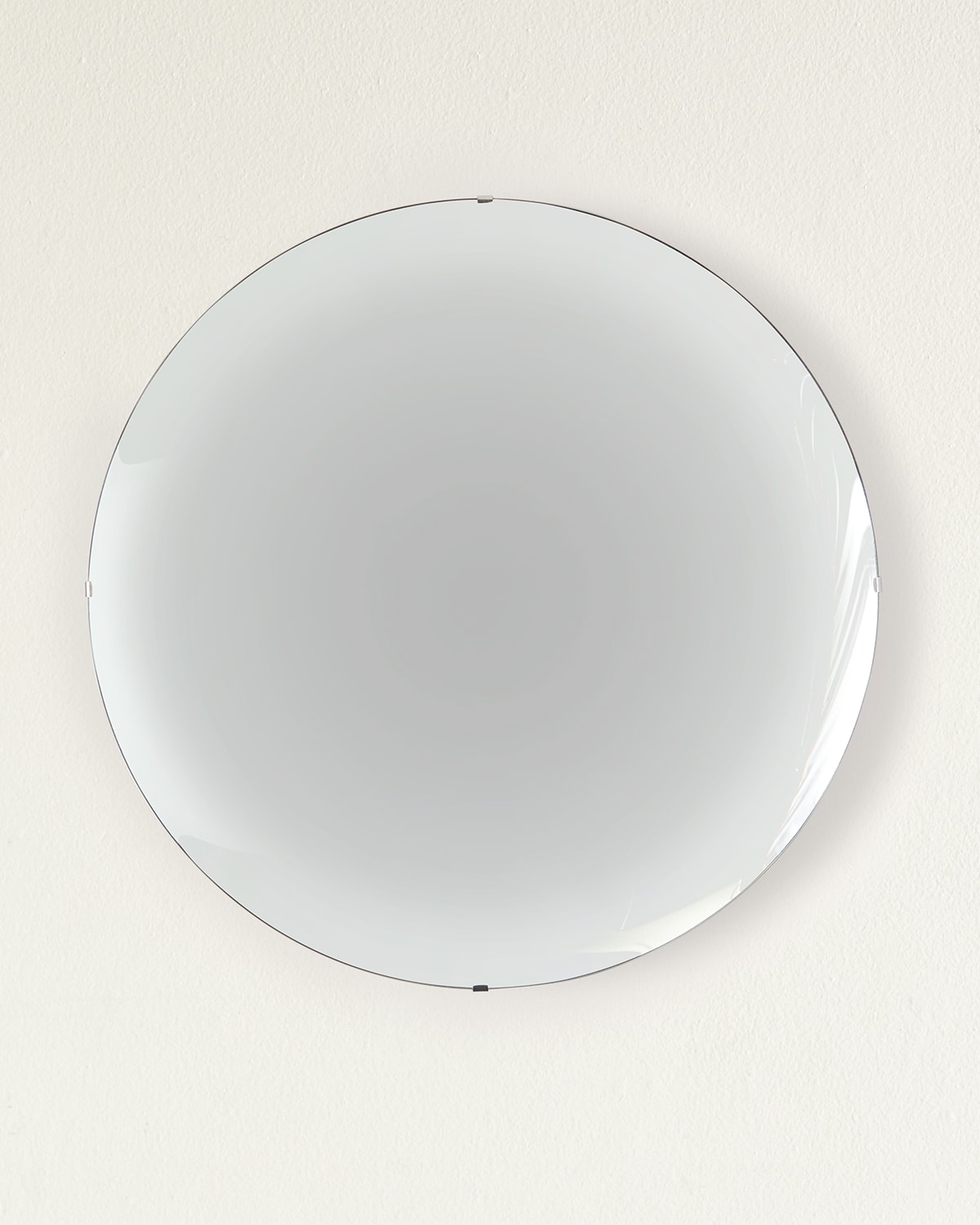 Global Views Concave Mirror In White