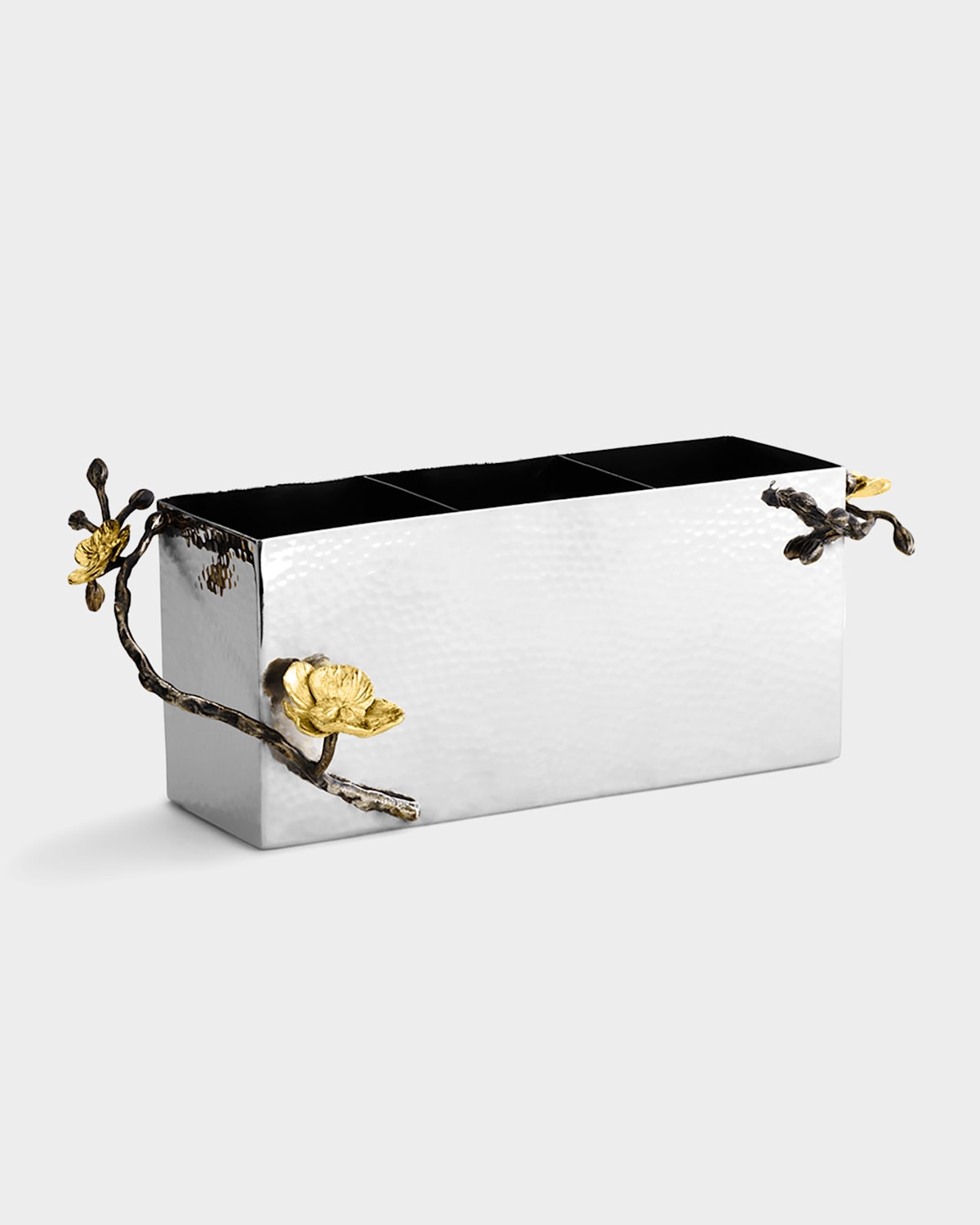 Michael Aram Gold Orchid Cutlery Caddy