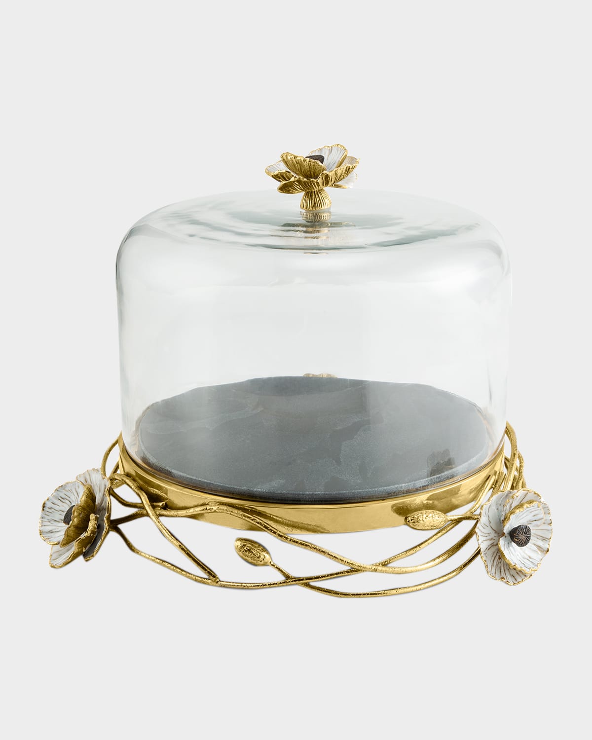 Michael Aram Anemone Cake Stand With Dome