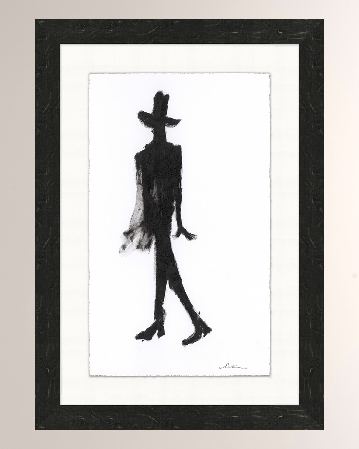 Wendover Art Group Top Hat 1 Giclee Print In Black