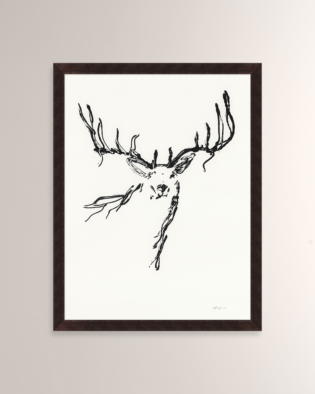 Wendover Art Group Deer Portrait Giclee Print
