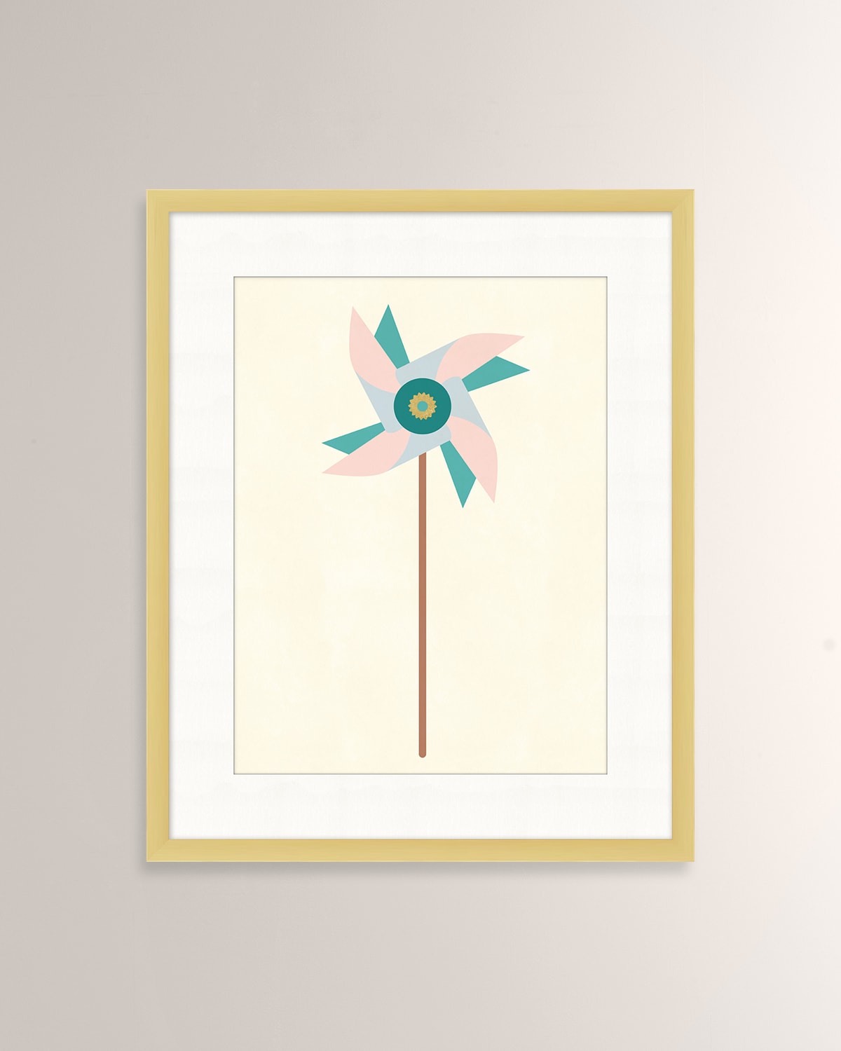 Wendover Art Group Golden Twirl 2 Giclee Print