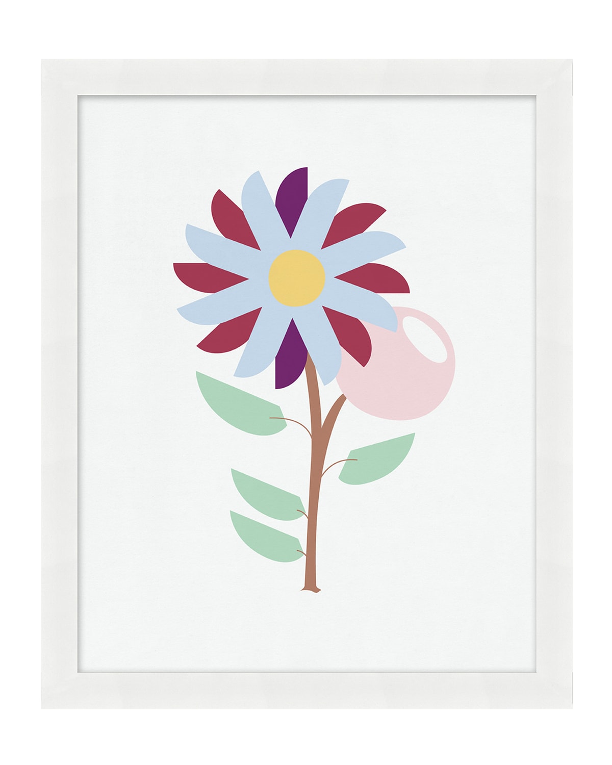 Wendover Art Group Grace Blossom 3 Giclee Print In White