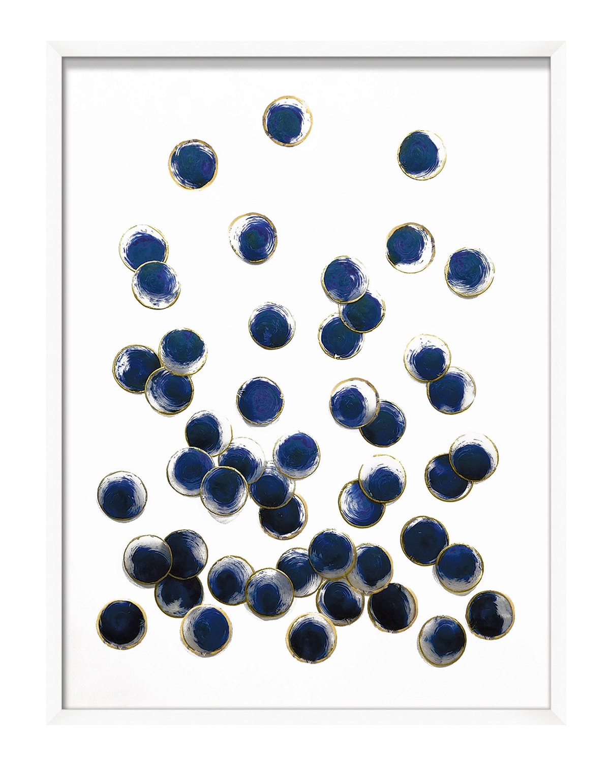 Wendover Art Group Grand Blue Capiz 1 Giclee Print